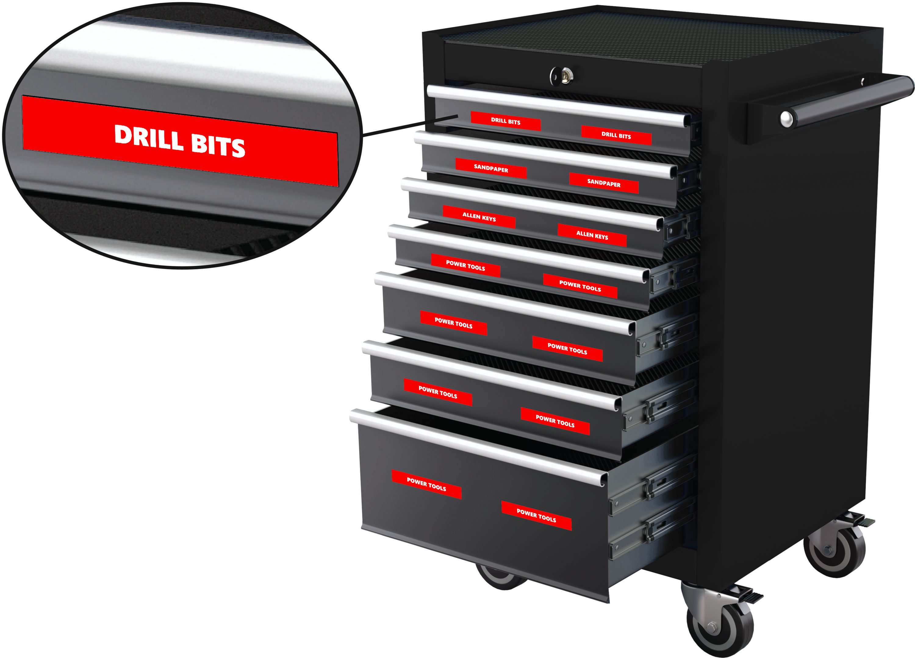 DCM Solutions TBBR75 Tool-Storage-Access - View #4