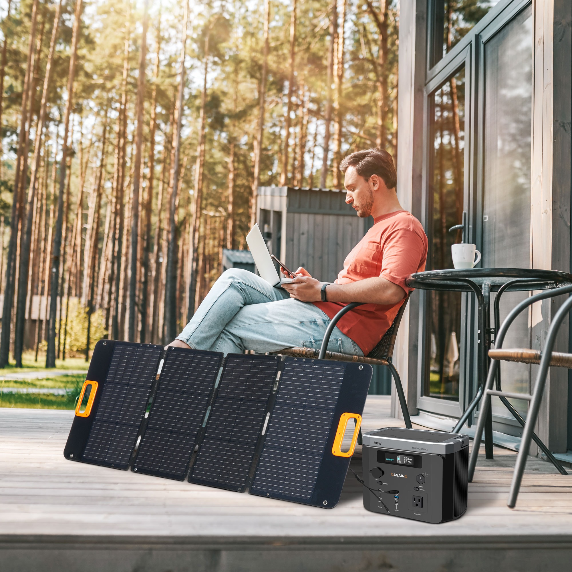CASAINC WFEHAC-01-BL-2S Solar-Generators - View #3