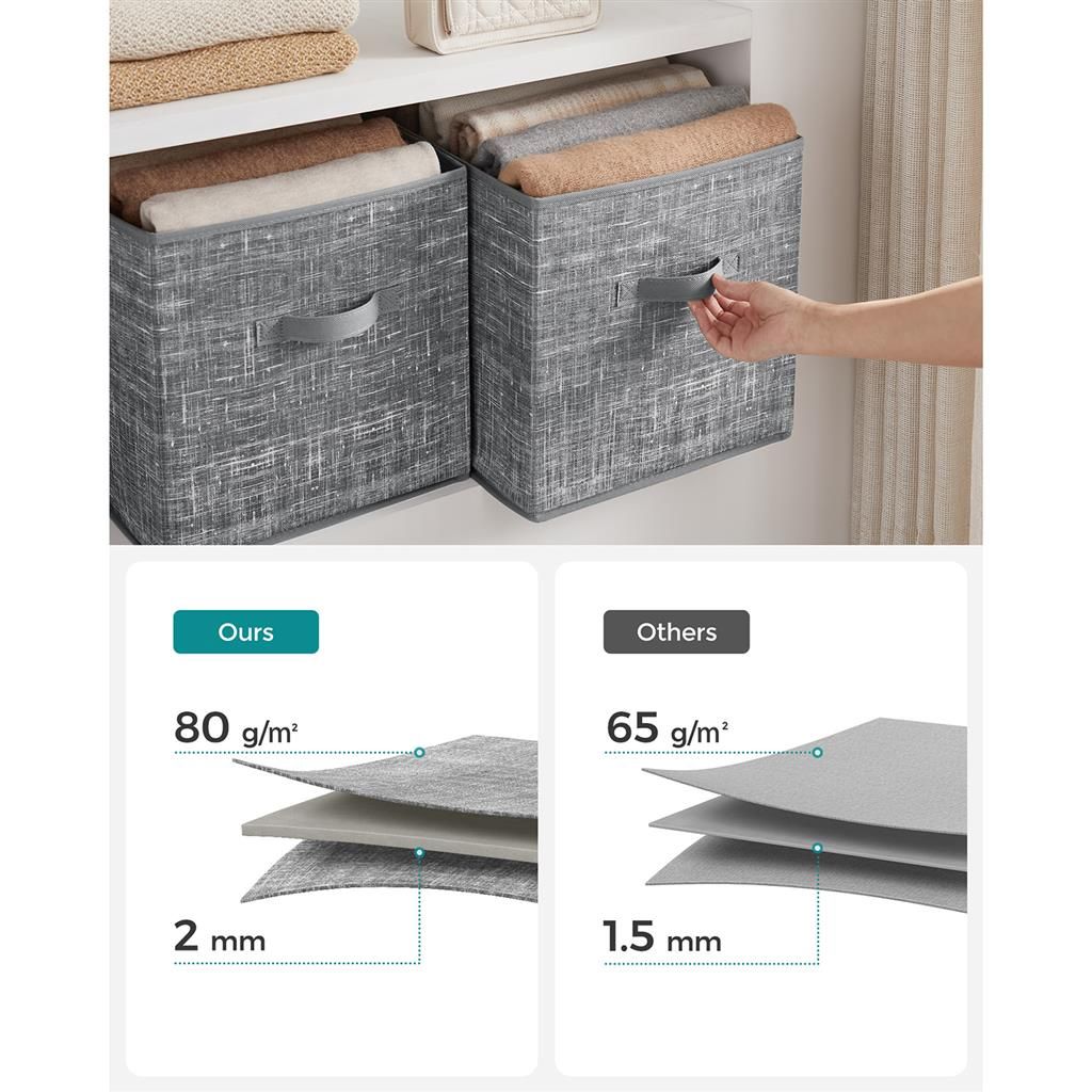 Slickblue D-SM-10G330BORU Laminate-Storage-Cubes - View #5