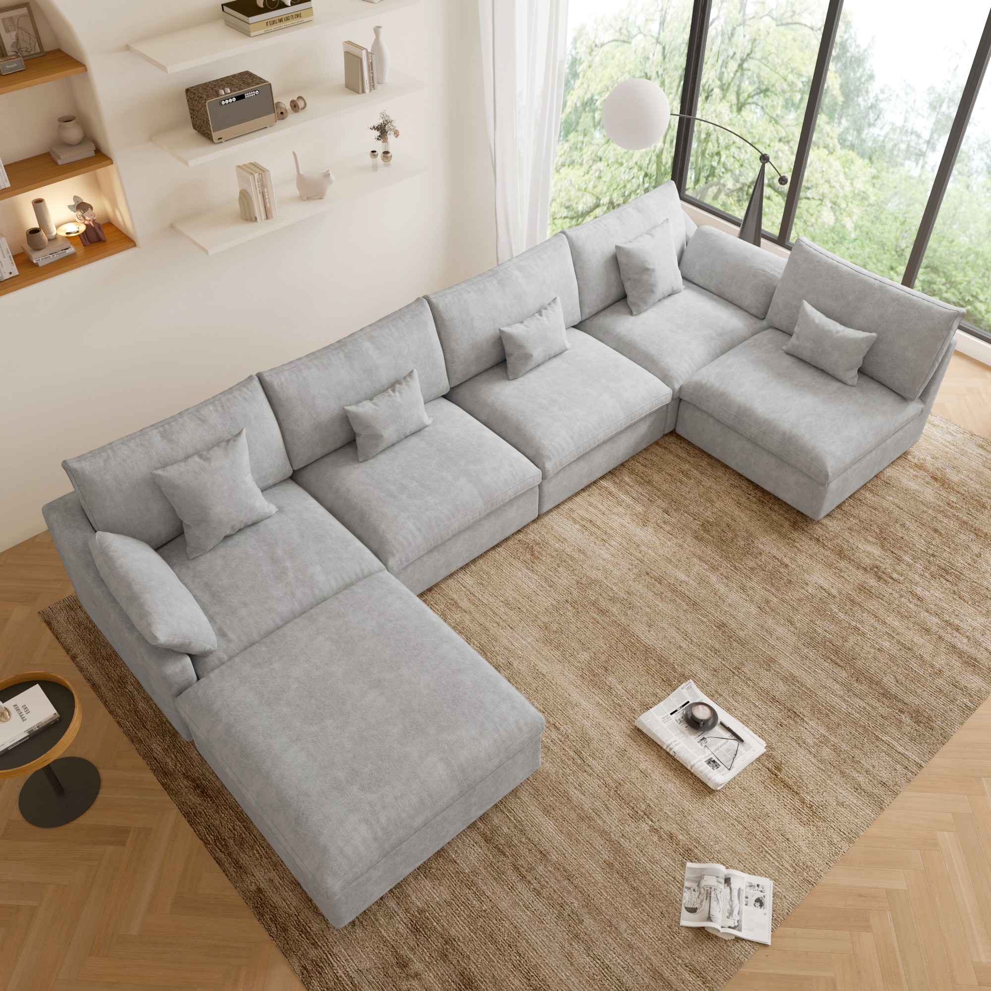 BuotiqHom DH-S5+1-140LG Sofas-Loveseats - View #2