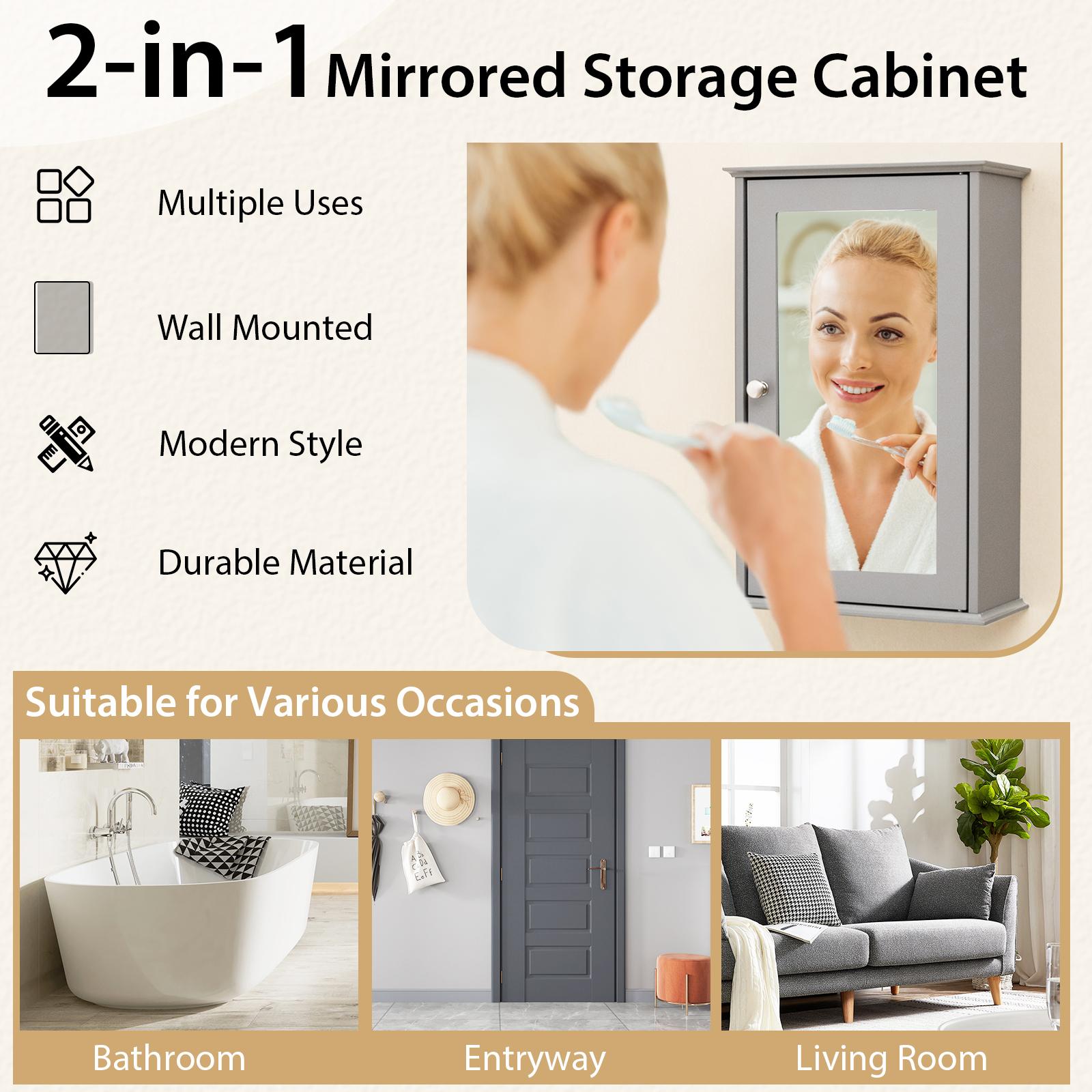 BABOOM BMMP-5846GR Bathroom-Medicine-Cabinets - View #8