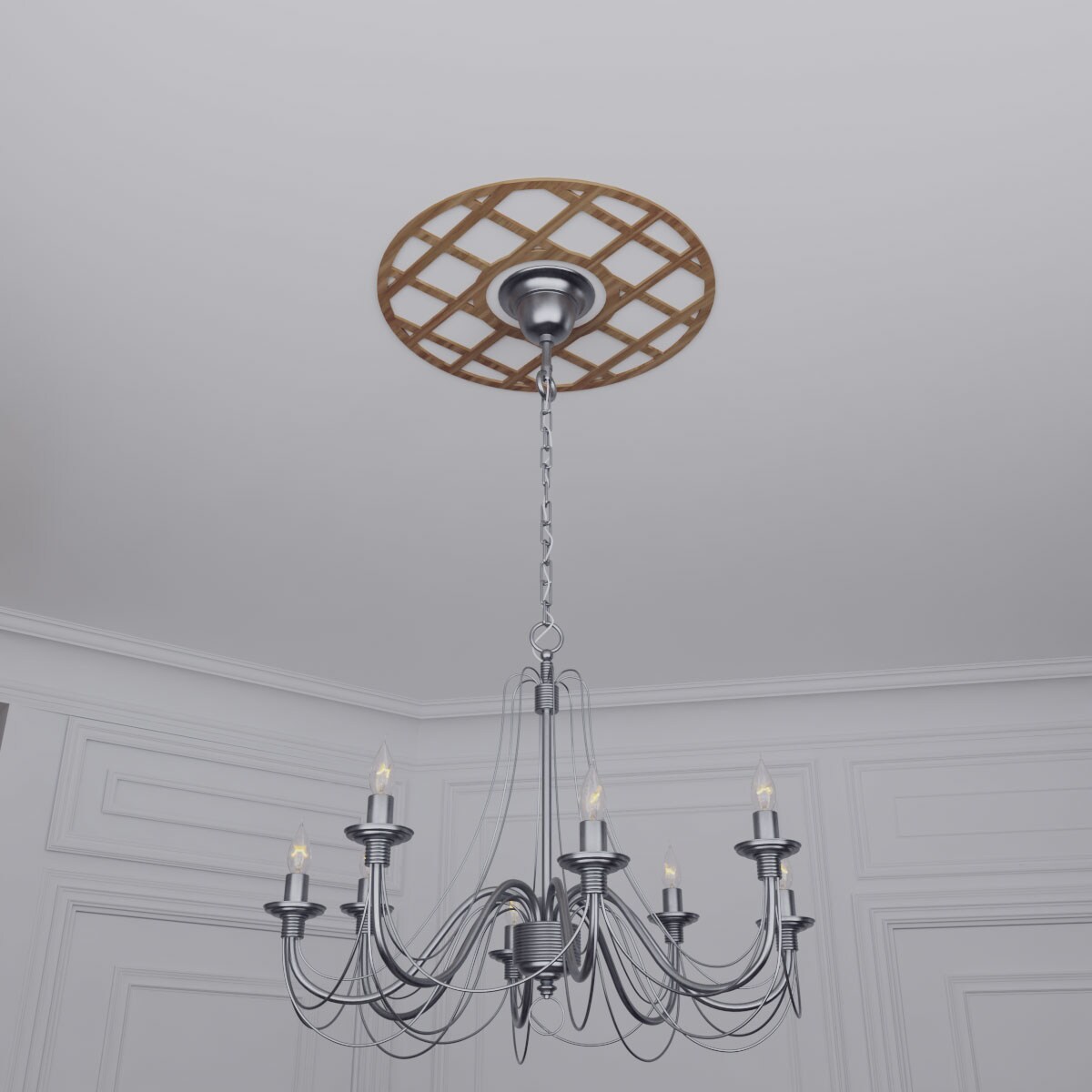 Ekena Millwork CMWP20X20X0375ONWA Ceiling-Medallions - View #11
