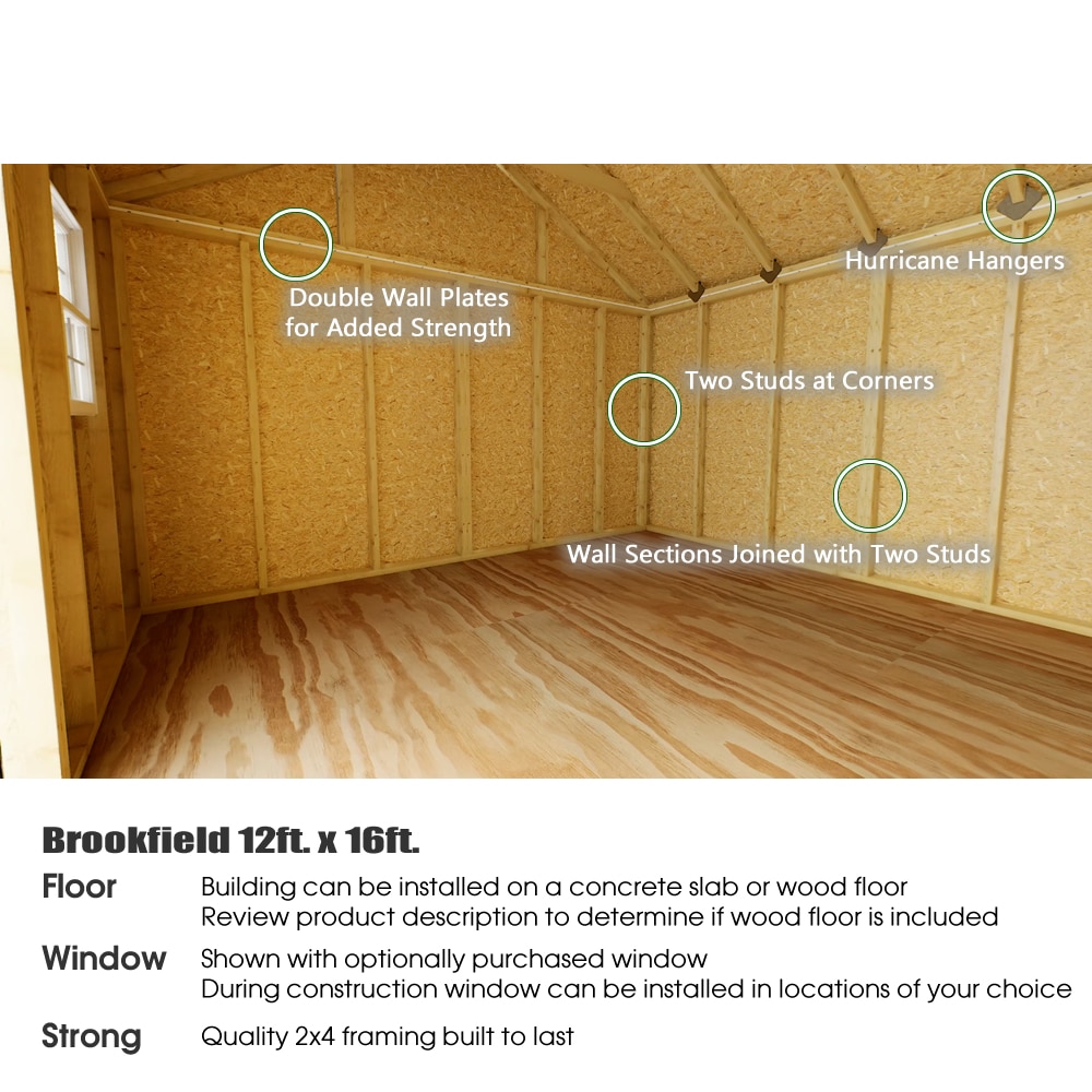 Best Barns BROOKFIELD1612 Wood-Storage-Buildings - View #7