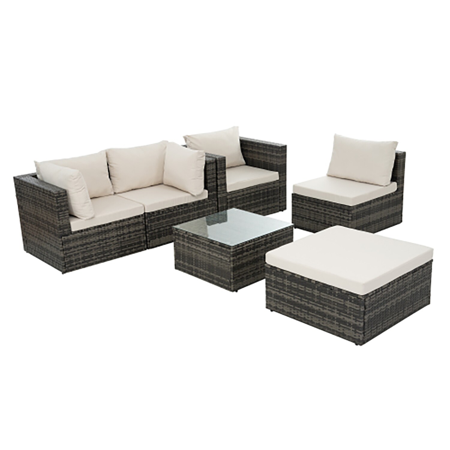 GZMR GM-DH-00025 Patio-Conversation-Sets - View #3