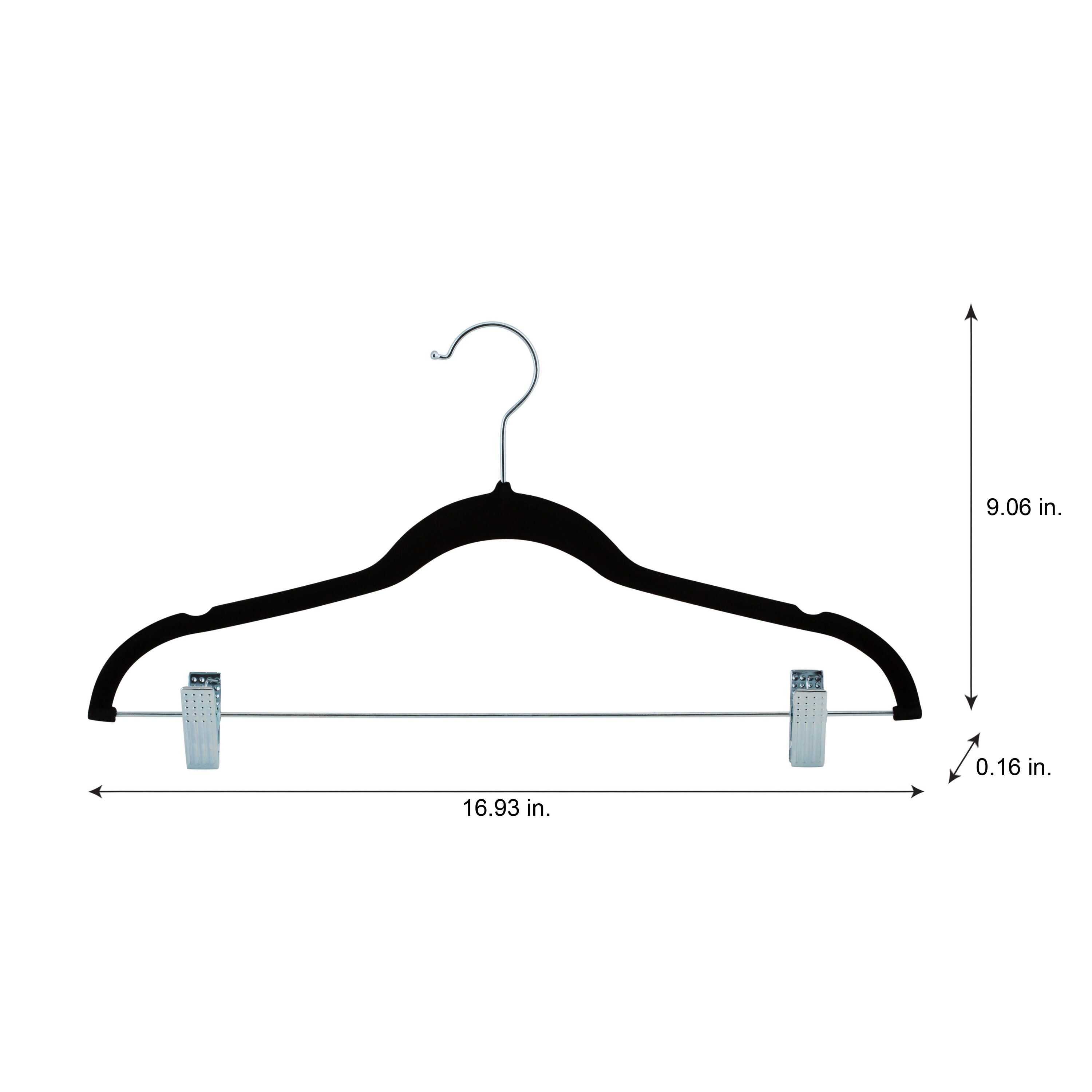 Laura Ashley Hangers Plastic Non-slip Grip Clothing Hanger (Lavender) in  the Hangers department at