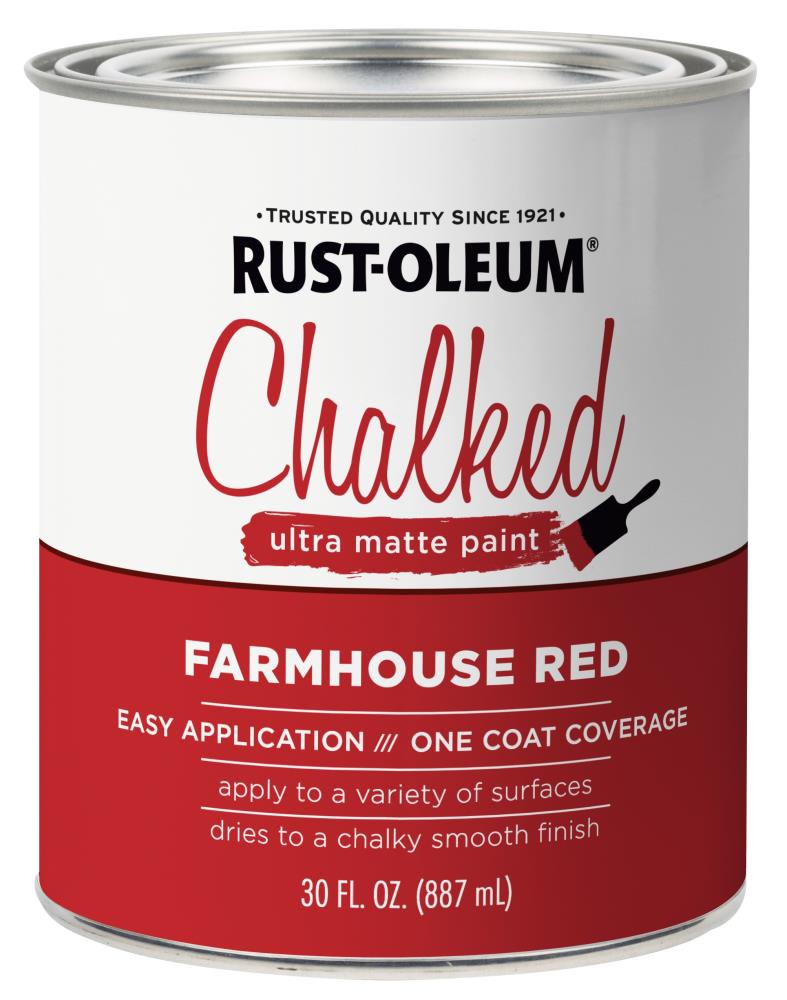 Rust-Oleum Clear Acrylic Chalky Paint (1-Quart) in the Craft Paint  department at