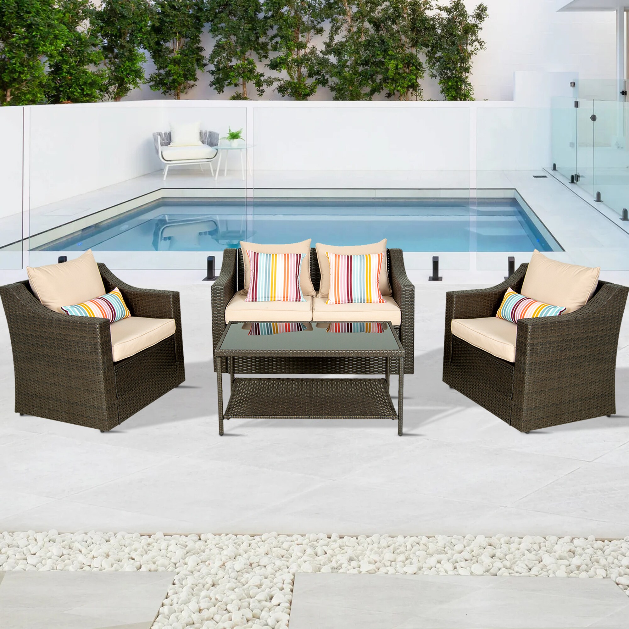 Flynama LY-V-FX06MI-1-2 Patio-Conversation-Sets - View #6