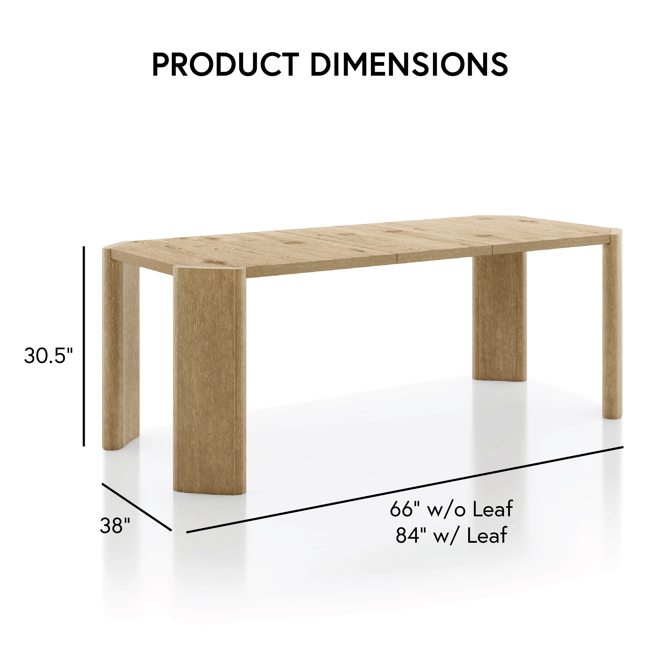 Furniture of America IDF-3220AK-T Dining-Tables - View #3