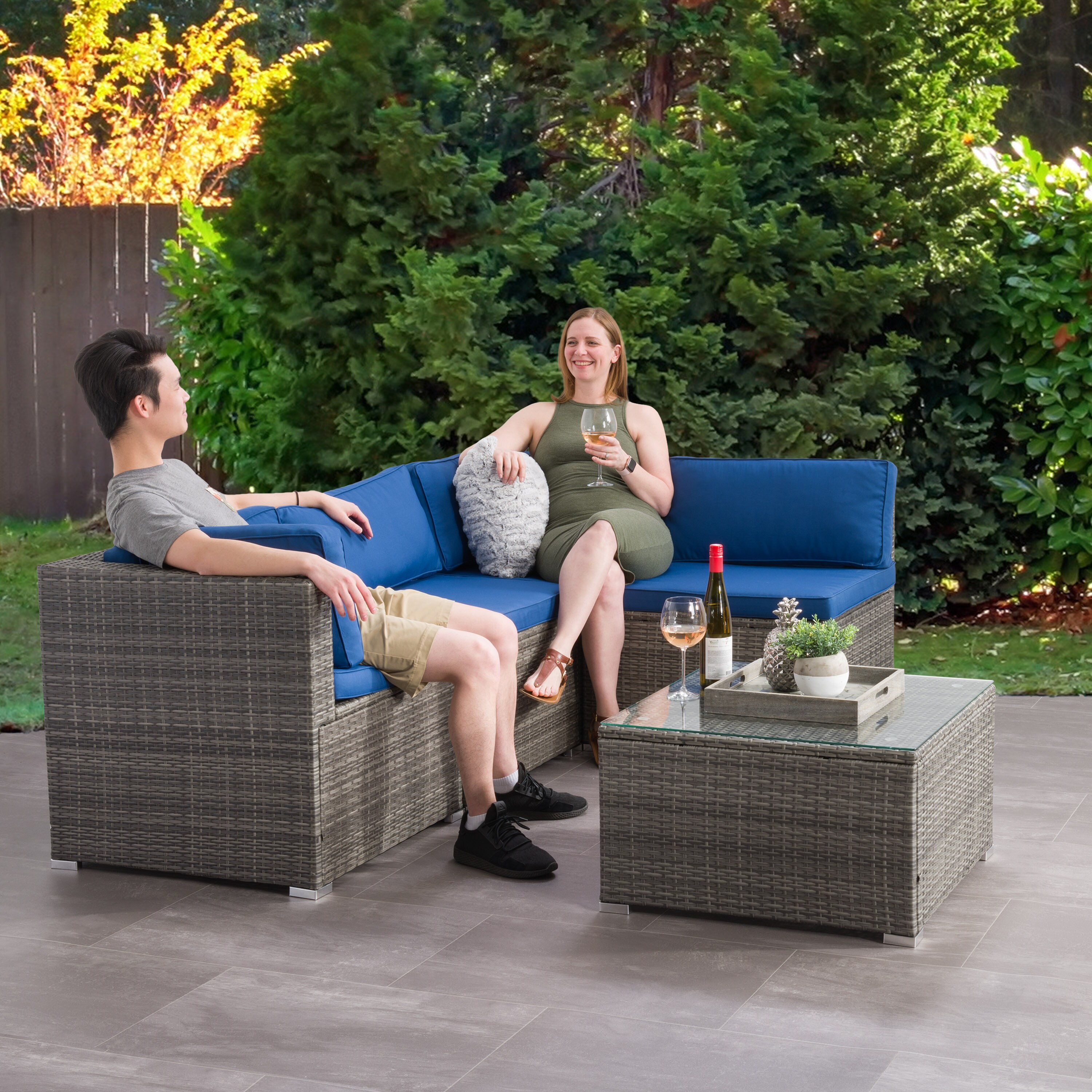 CorLiving PRK-402-Z7 Patio-Conversation-Sets - View #2