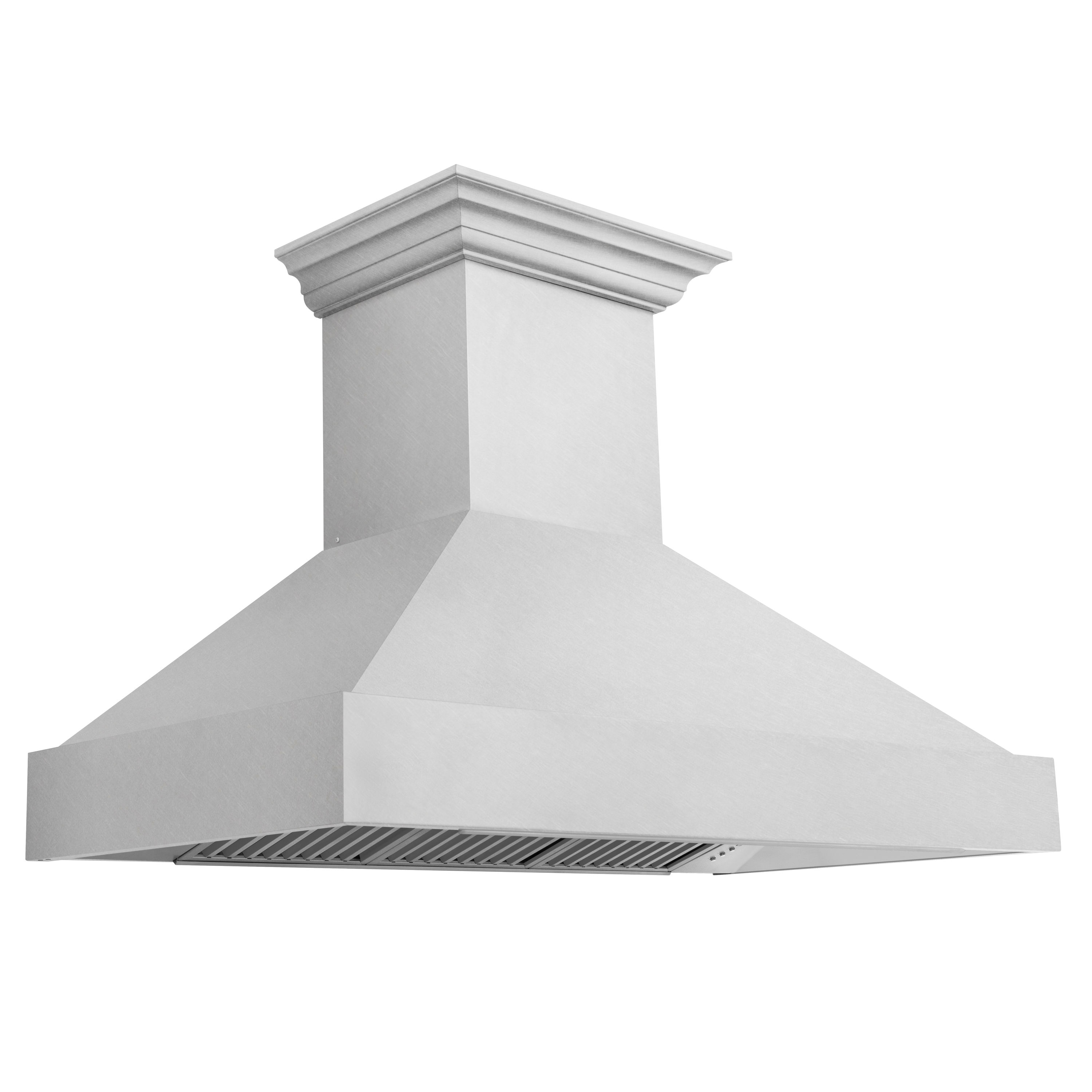 ZLINE KITCHEN & BATH 8654SNX-48 48 inch Ducted 700-CFM Recirculating Fingerprint Resistant Stainless Steel Wall-Mounted Range Hood