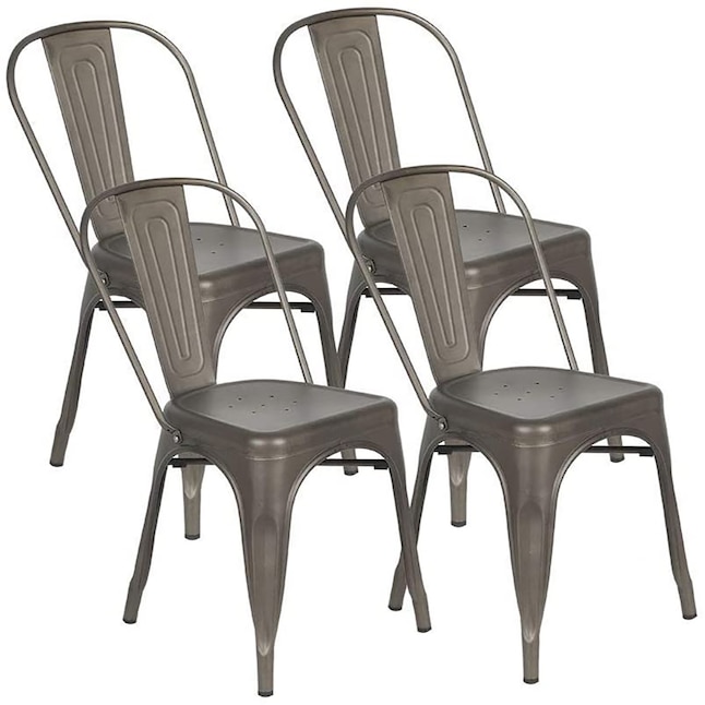 Dining Chairs Department At, Farm Style Metal Dining Chairs
