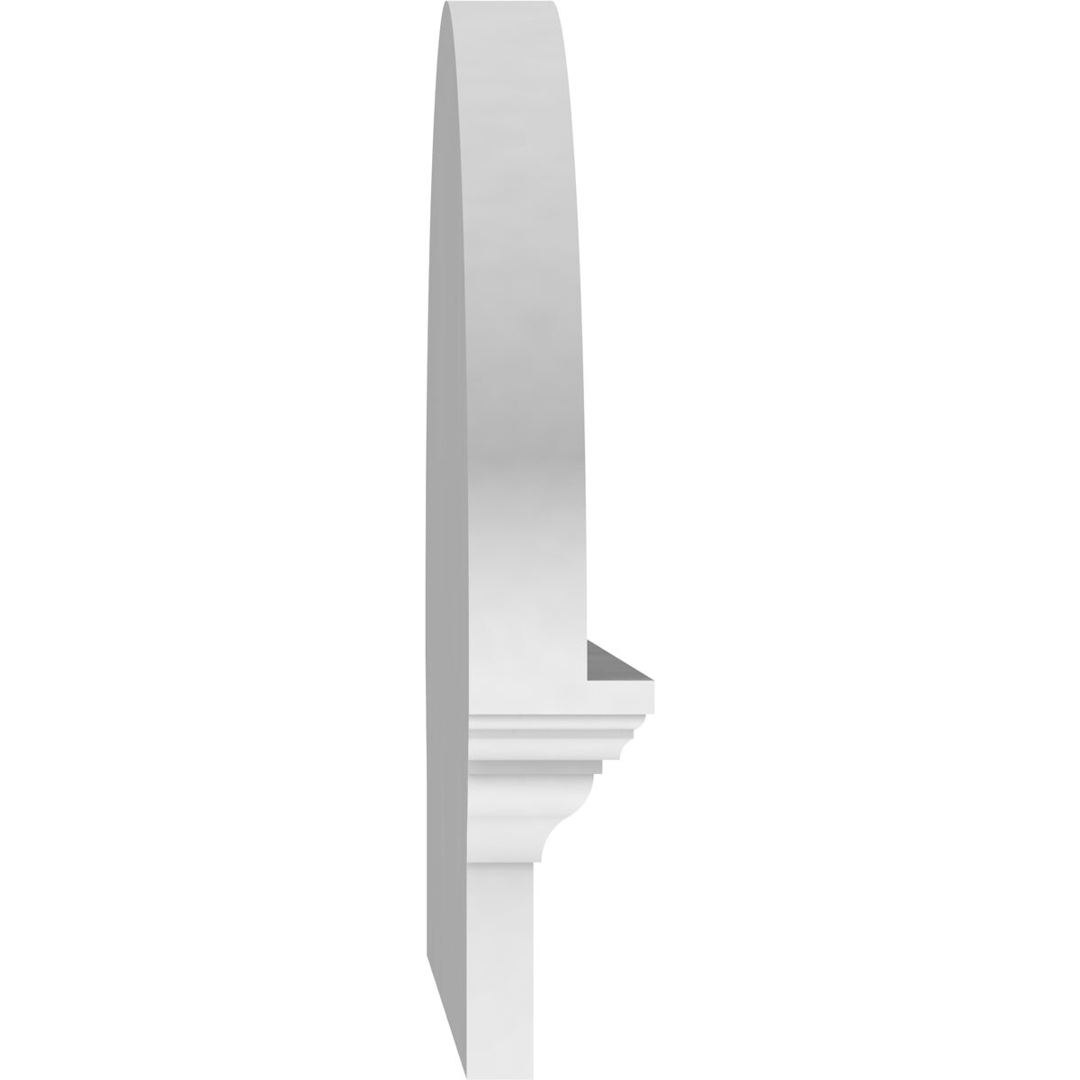 Ekena Millwork PEDPC040X170ELL04 Exterior-Window-Trim - View #4