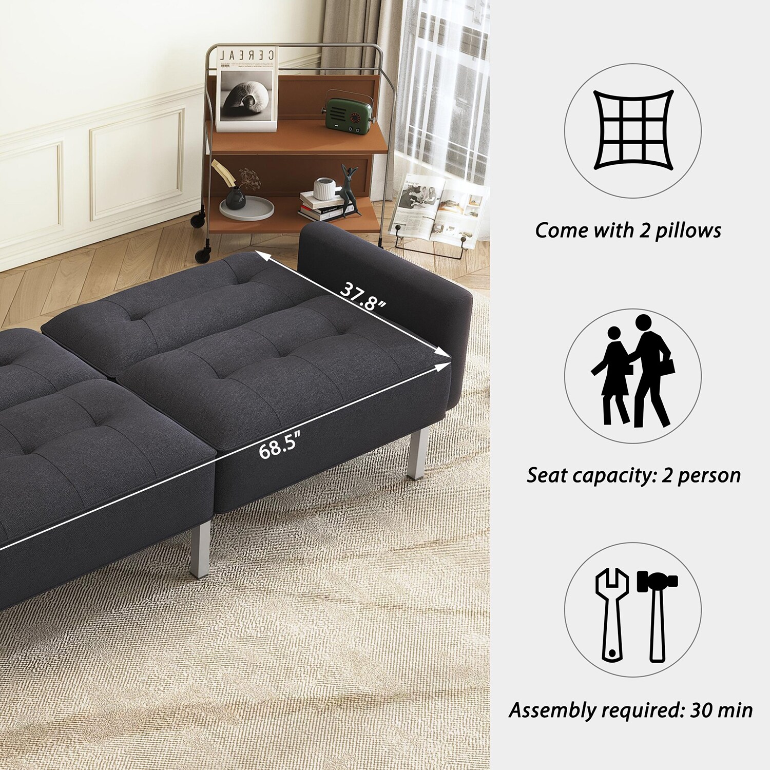 Bybafun YA3700193 Sofas-Loveseats - View #2