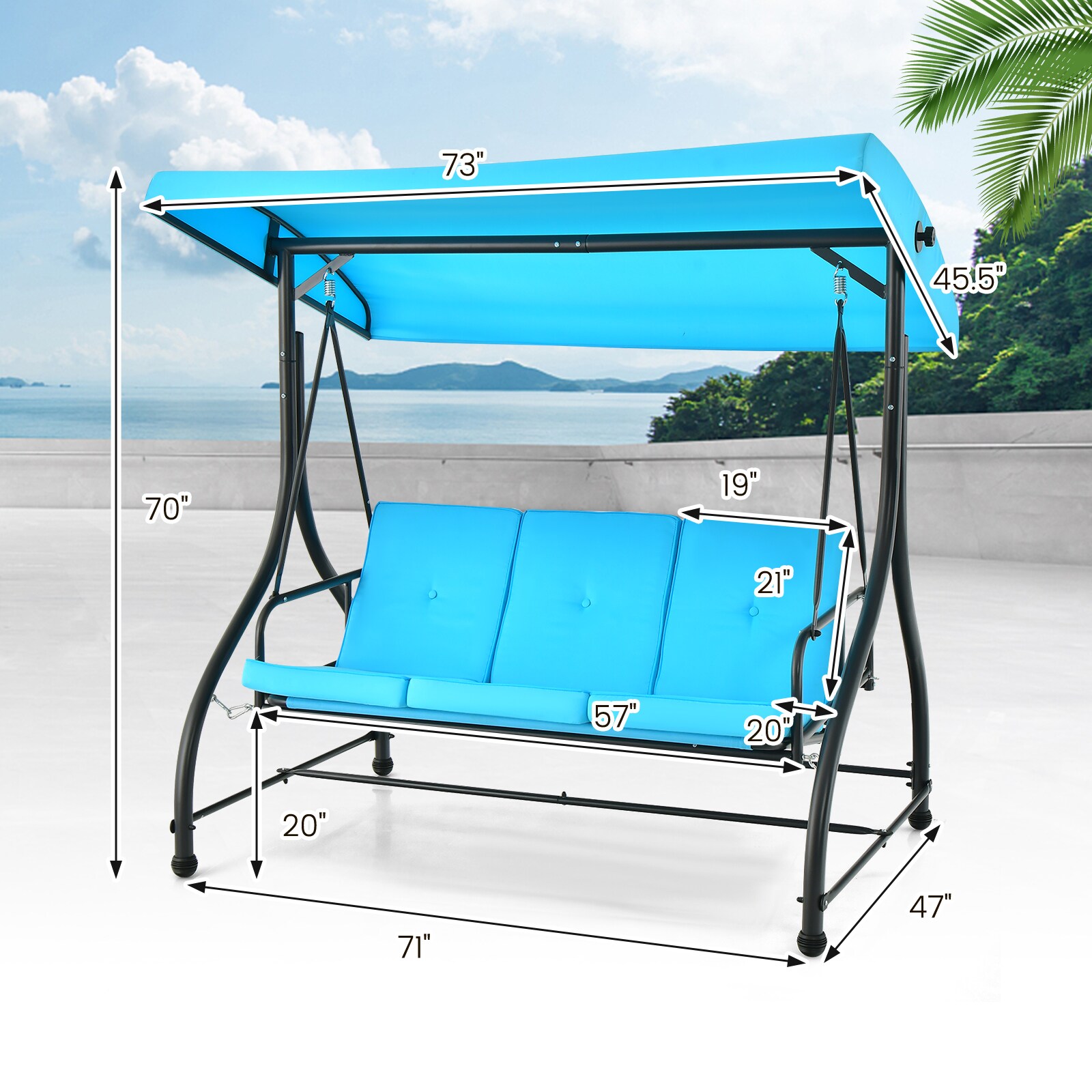Forclover HBV-1065TU Swing-Gliders - View #6