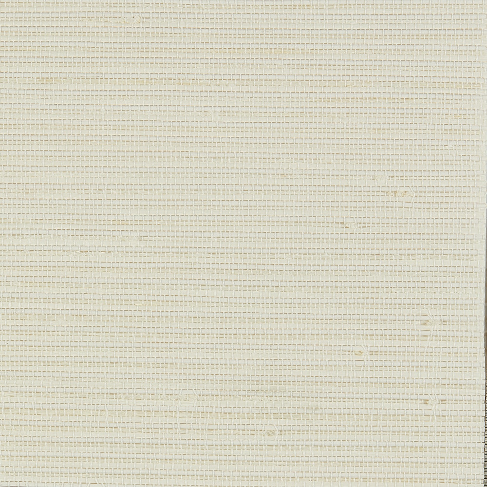 LEVOLOR 505726 Bay Weave White Light filtering Jute Roman shade swatch