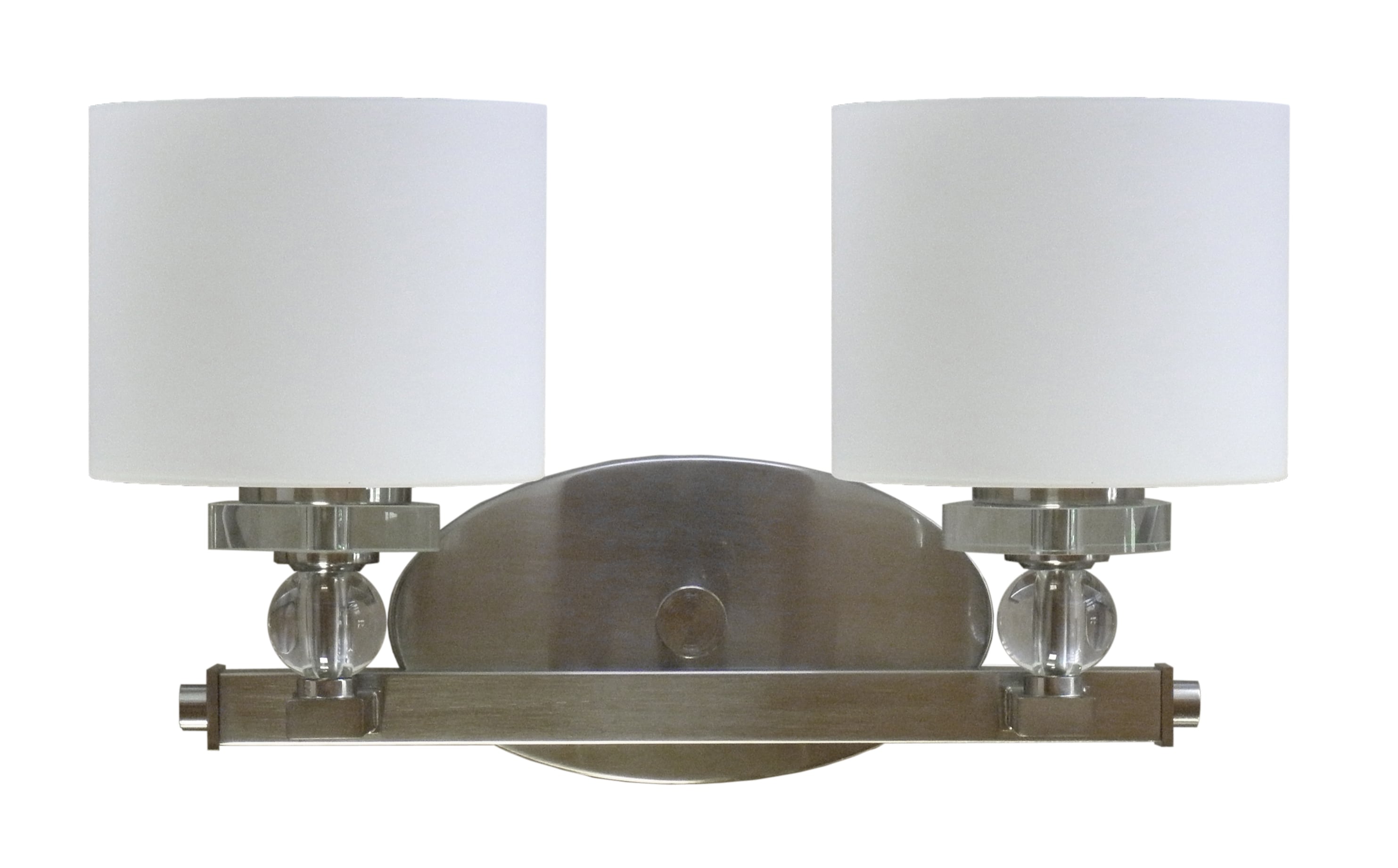 Whitfield Lighting VL2009-2SS 33-in 4-Light Stainless Steel Transitional Vanity Light