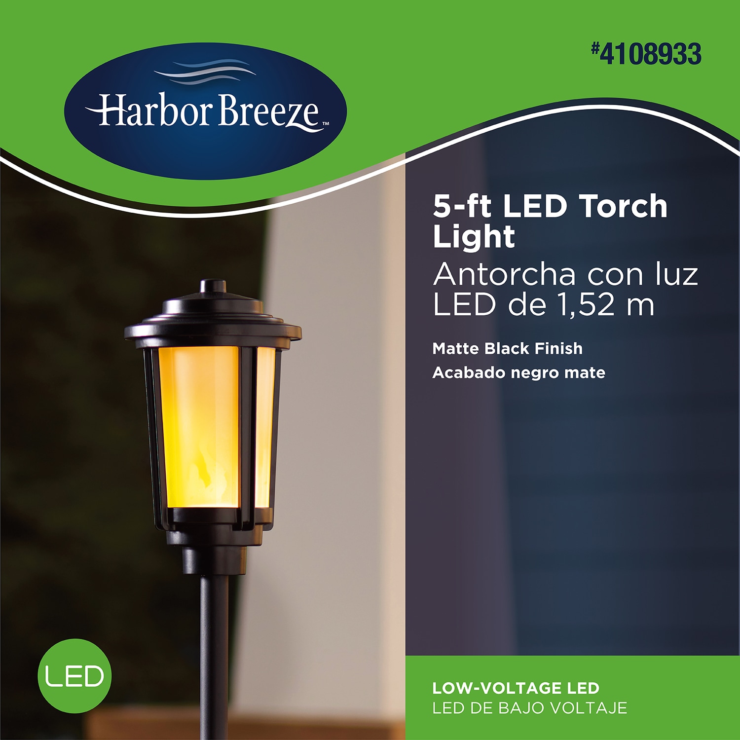 Harbor Breeze 5-Watt Black Low Voltage Hardwired LED Spot Light