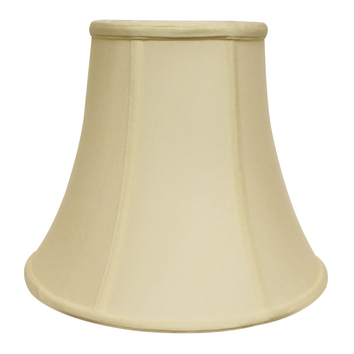 HomeRoots 11-in x 14-in Ivory Fabric Bell Lamp Shade at Lowes.com