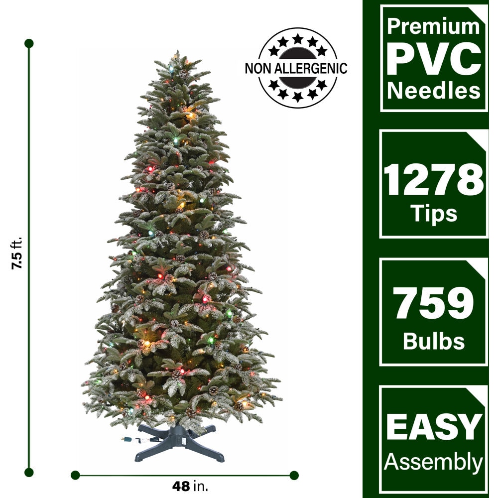 Fraser Hill Farm FFER075-6SN-RSTD Artificial-Christmas-Trees - View #4