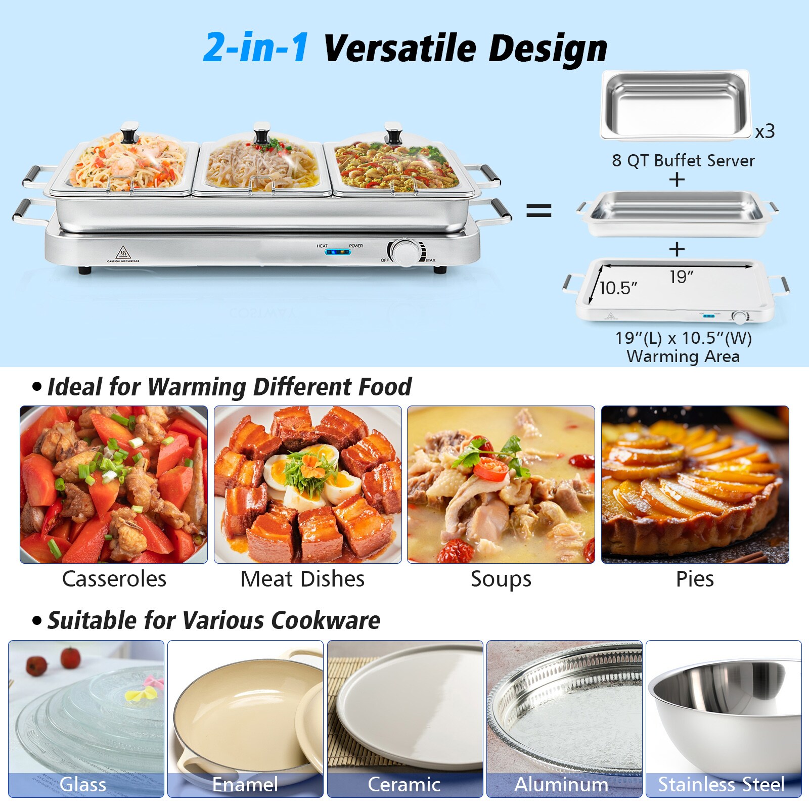 Slickblue D-CO-SU47201SE Buffet-Servers - View #5