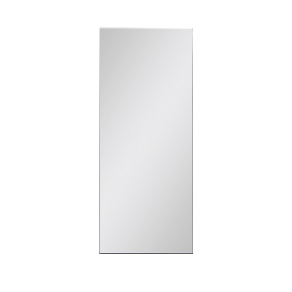 Jensen Focus 16 In X 36 In Recessed Mount Frameless Mirrored Rectangle Medicine Cabinet At