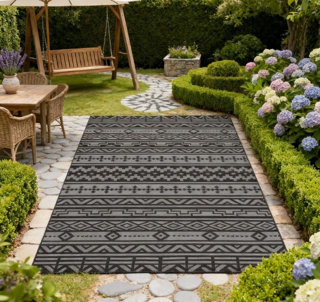 Blisstyle Outdoor Rugreversible Outdoor Rug Waterproof Plastic Straw ...