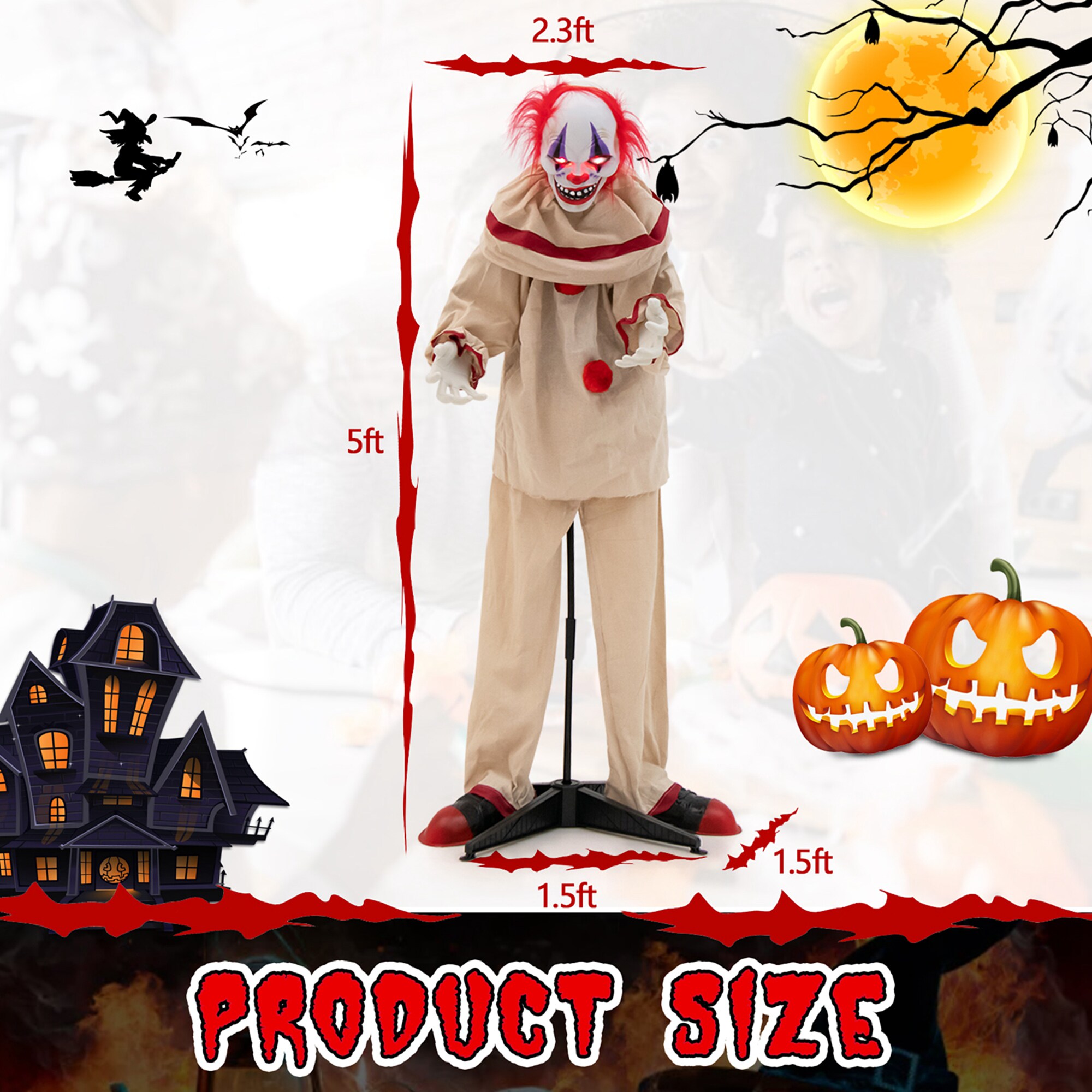 Costway LWS00684 Table-Halloween-Decor - View #2