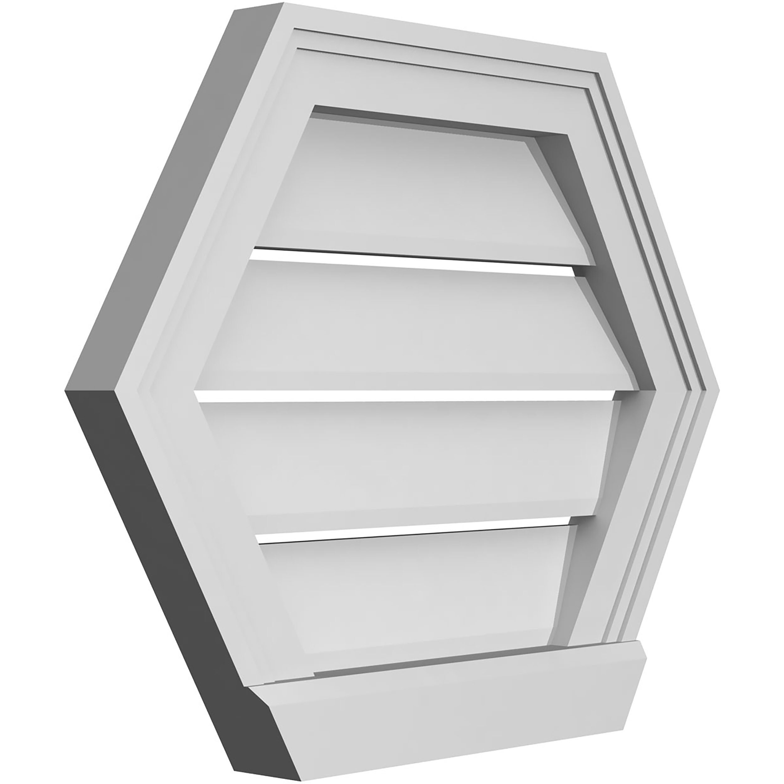 Ekena Millwork GVPHP20X1603SF Gable-Vents - View #2