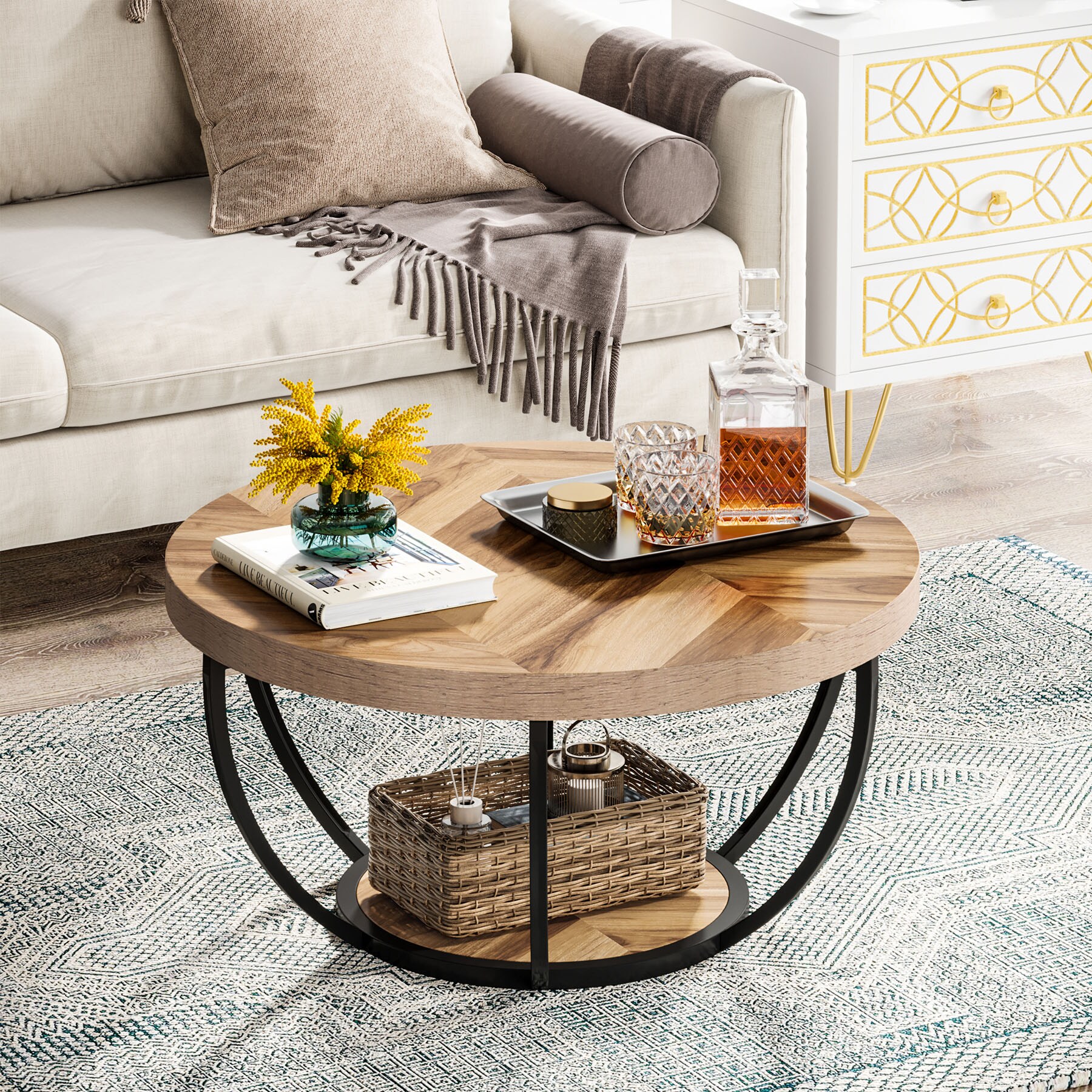 Tribesigns LWFD-NY036 Coffee-Tables - View #3