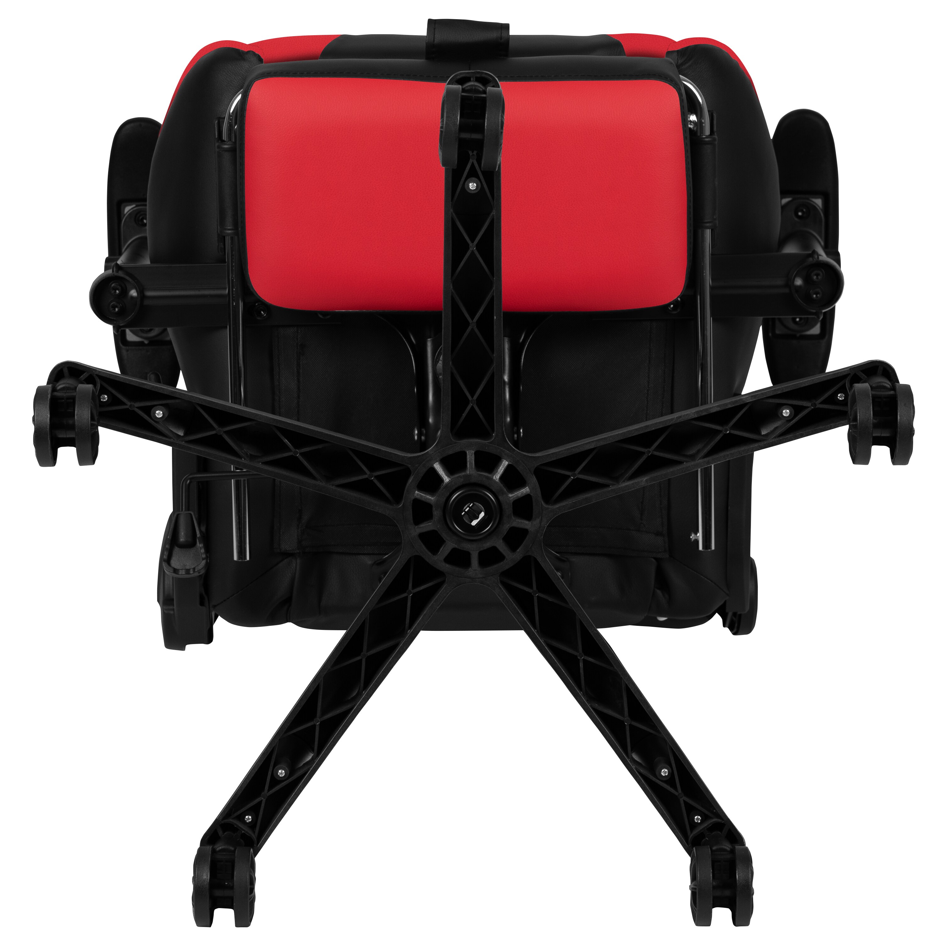 Flash Furniture Ergonomic Gaming Chair with 4D Armrests, Headrest, & Lumbar  Support-Black/Red