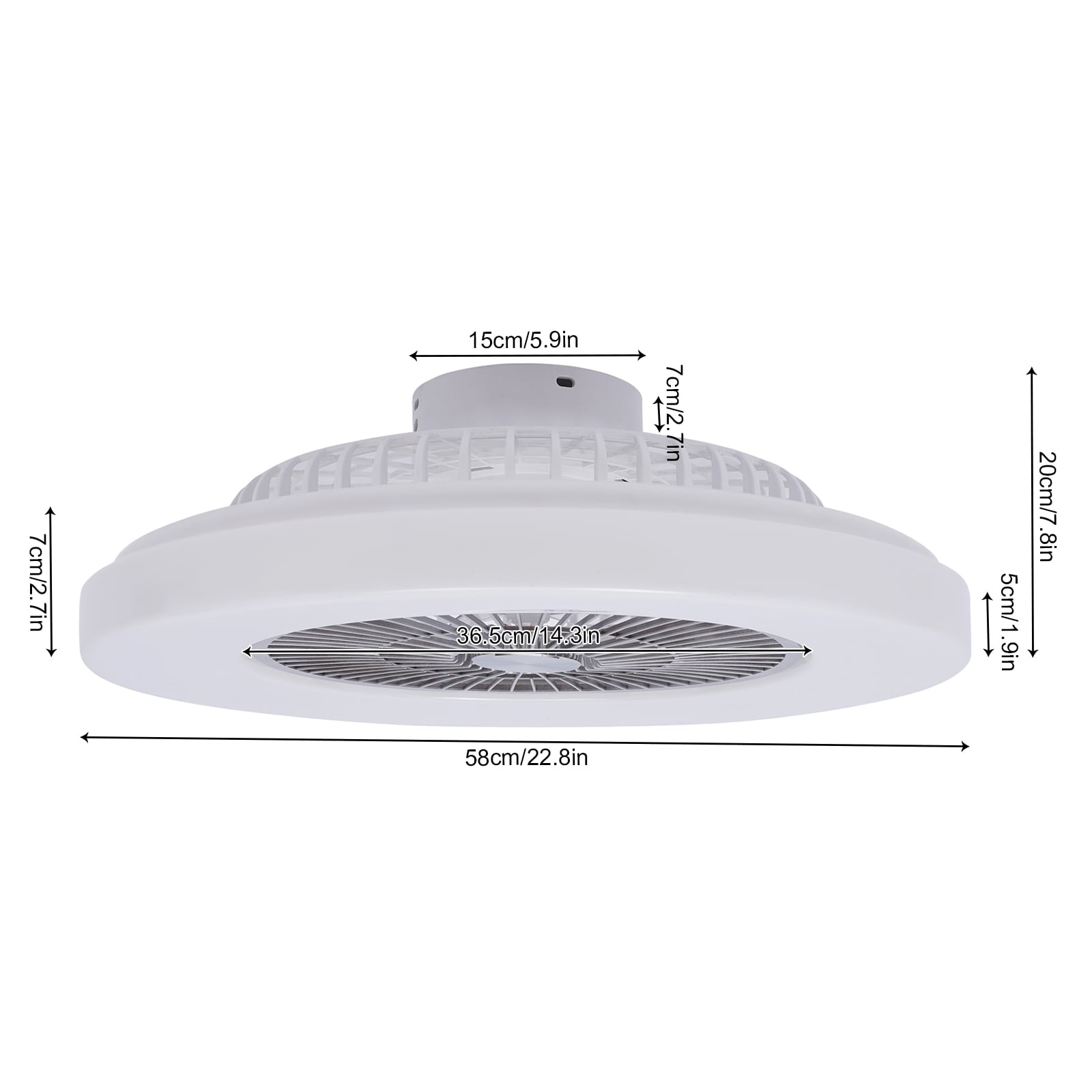Oukaning JZUCAI7CNSWMT Ceiling-Fans - View #5