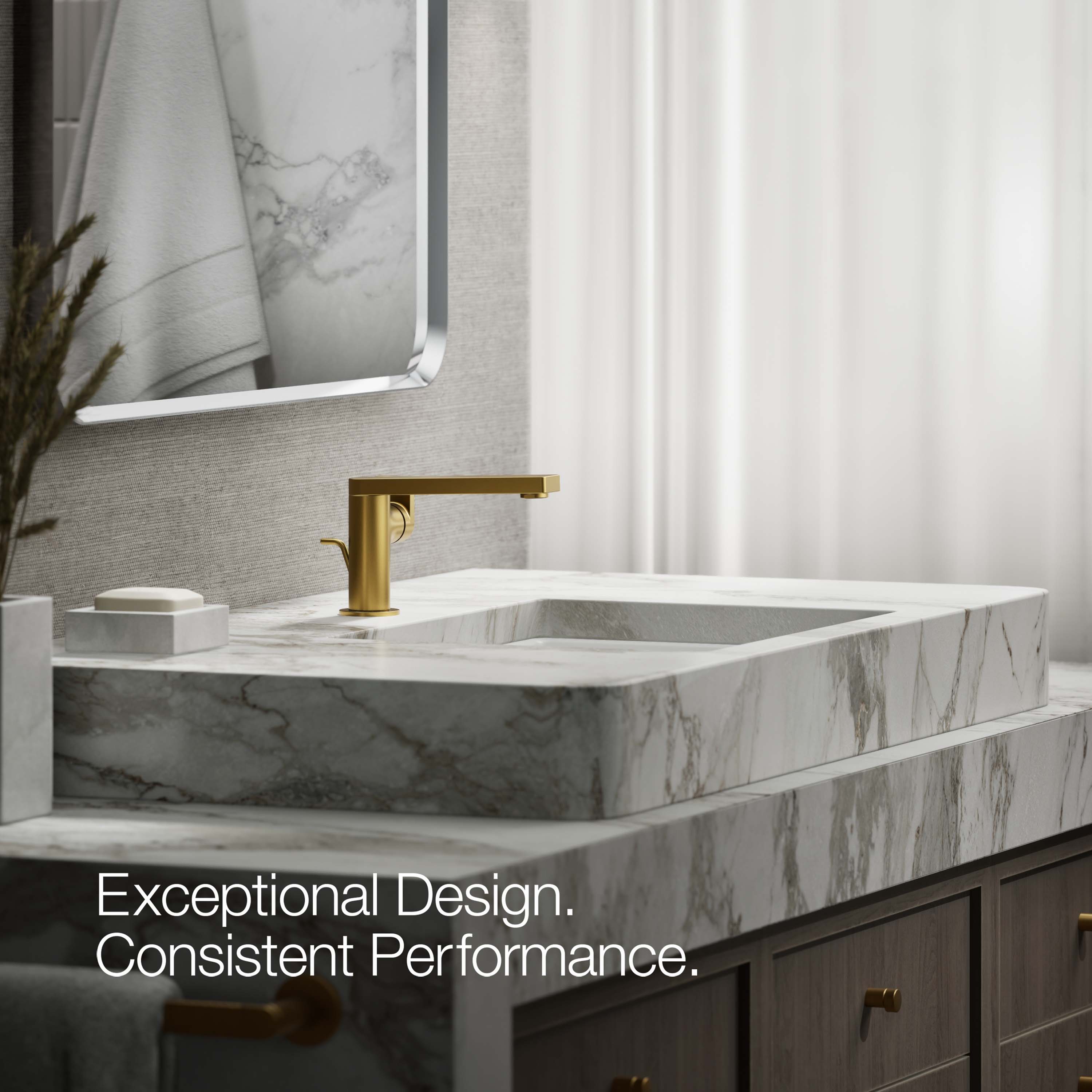 KOHLER K-73167-4-2MB Lavatory-Faucets - View #3