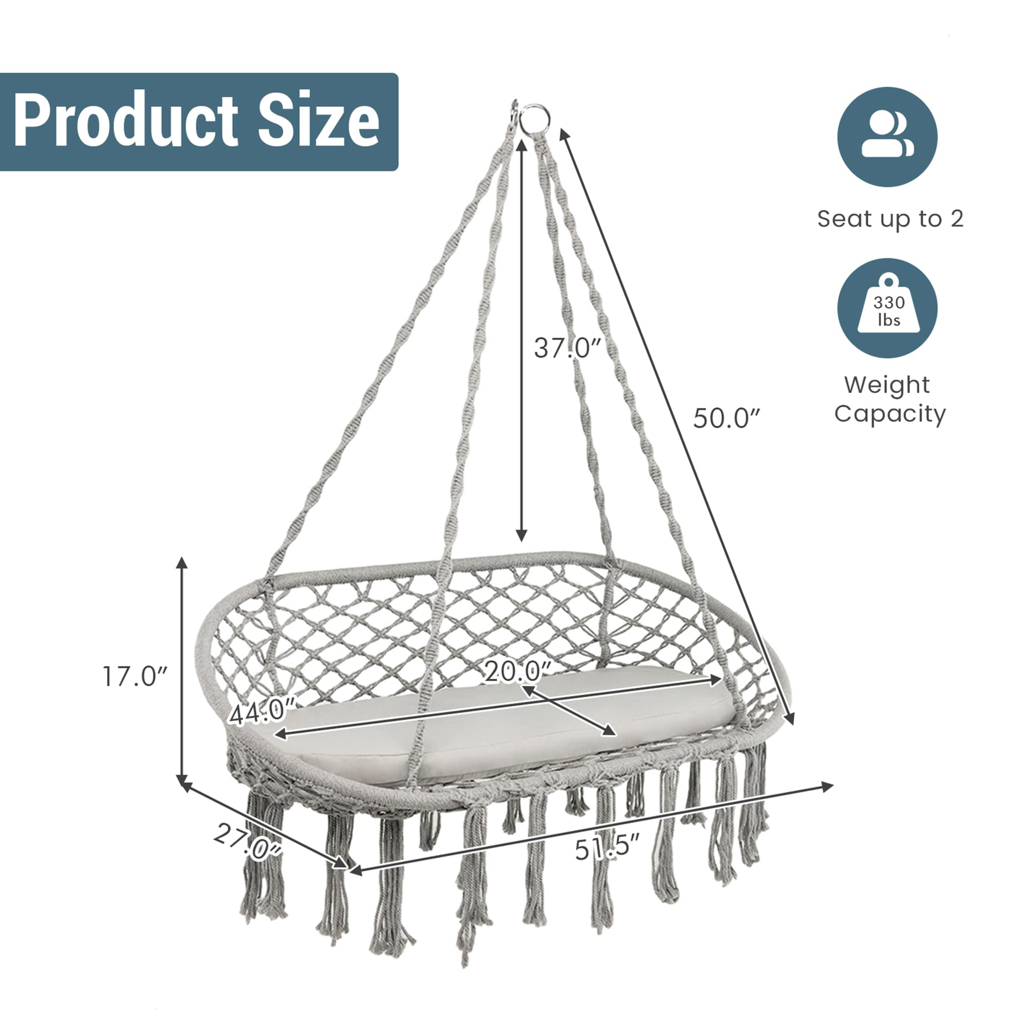 Clihome CL-GR-10337 hammocks - View #5