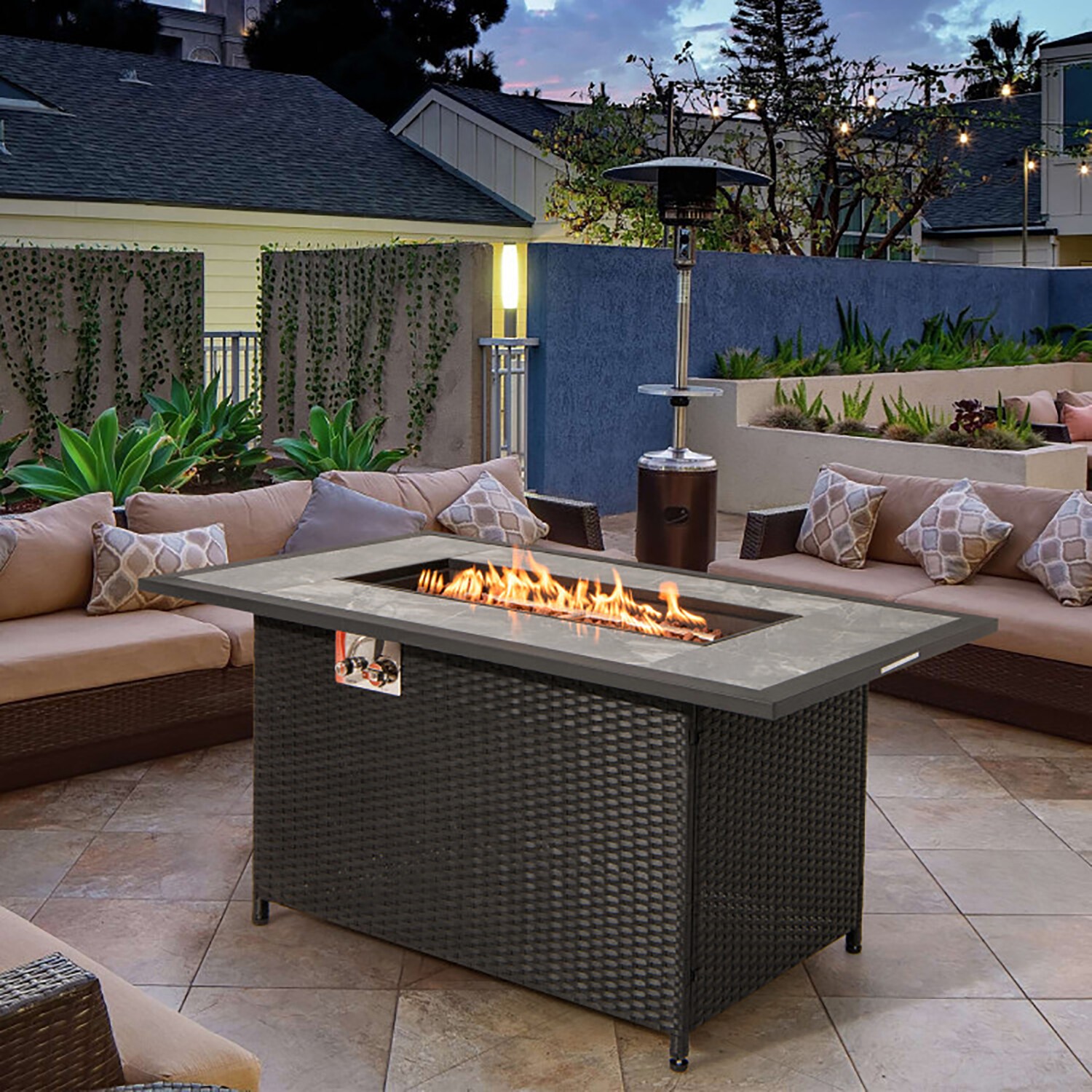 GZMR GR-LHN01S3 Outdoor-Gas-Firepits - View #2
