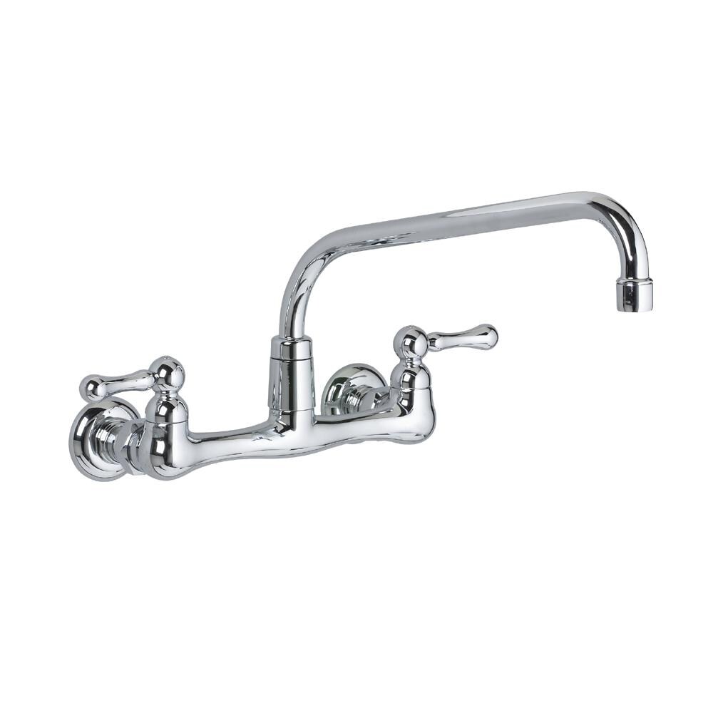 American Standard Heritage Chrome 2-handle Wall-mount Utility Faucet at ...