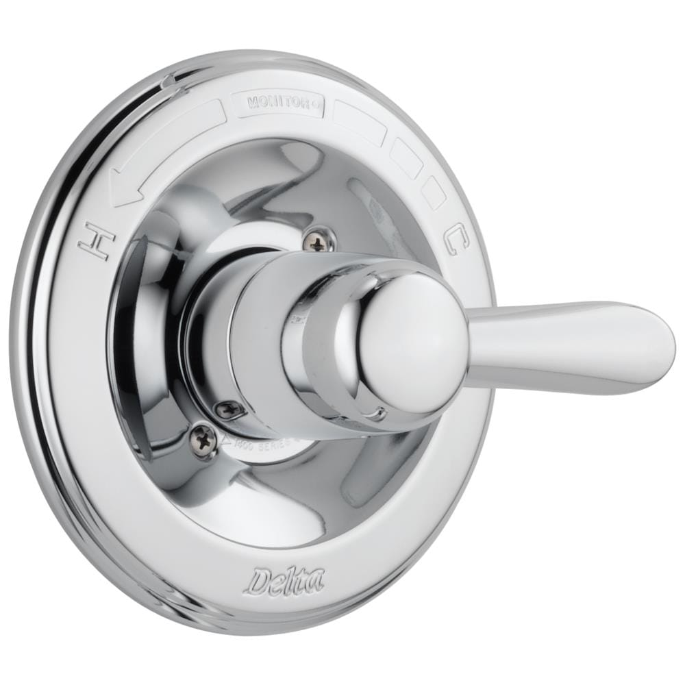 Delta T14038 Lahara Chrome 2.5-in Bathtub/Shower Trim Ring (0.5-in-ID)
