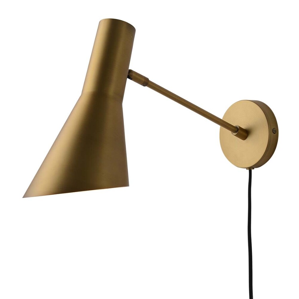 NOVA of California 3011621BB Solana 21-in W 1 -Light Matte Brass Wall Sconce
