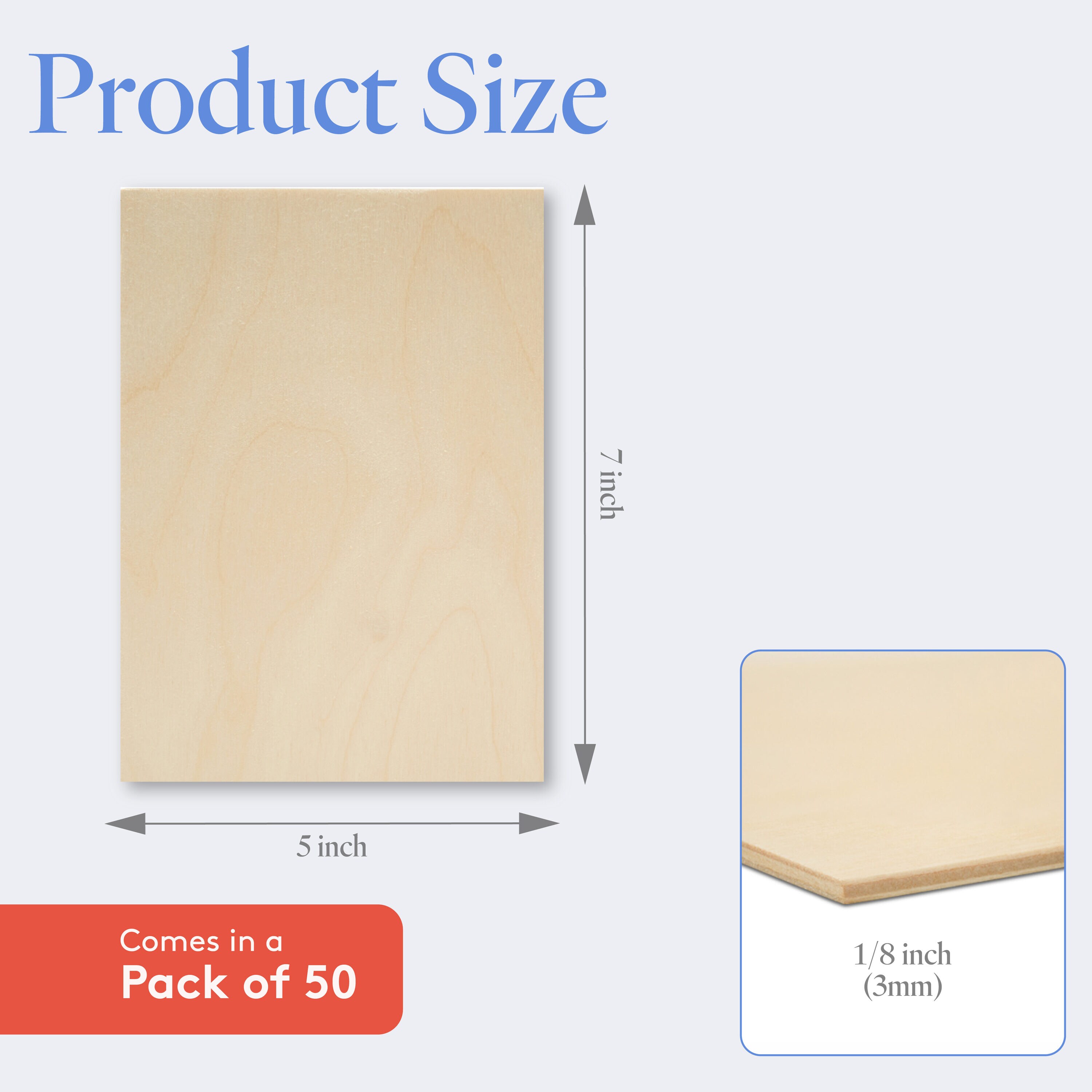 Woodpeckers Crafts MF-PLY-7-5-18-P50 Llc-Plywood - View #2