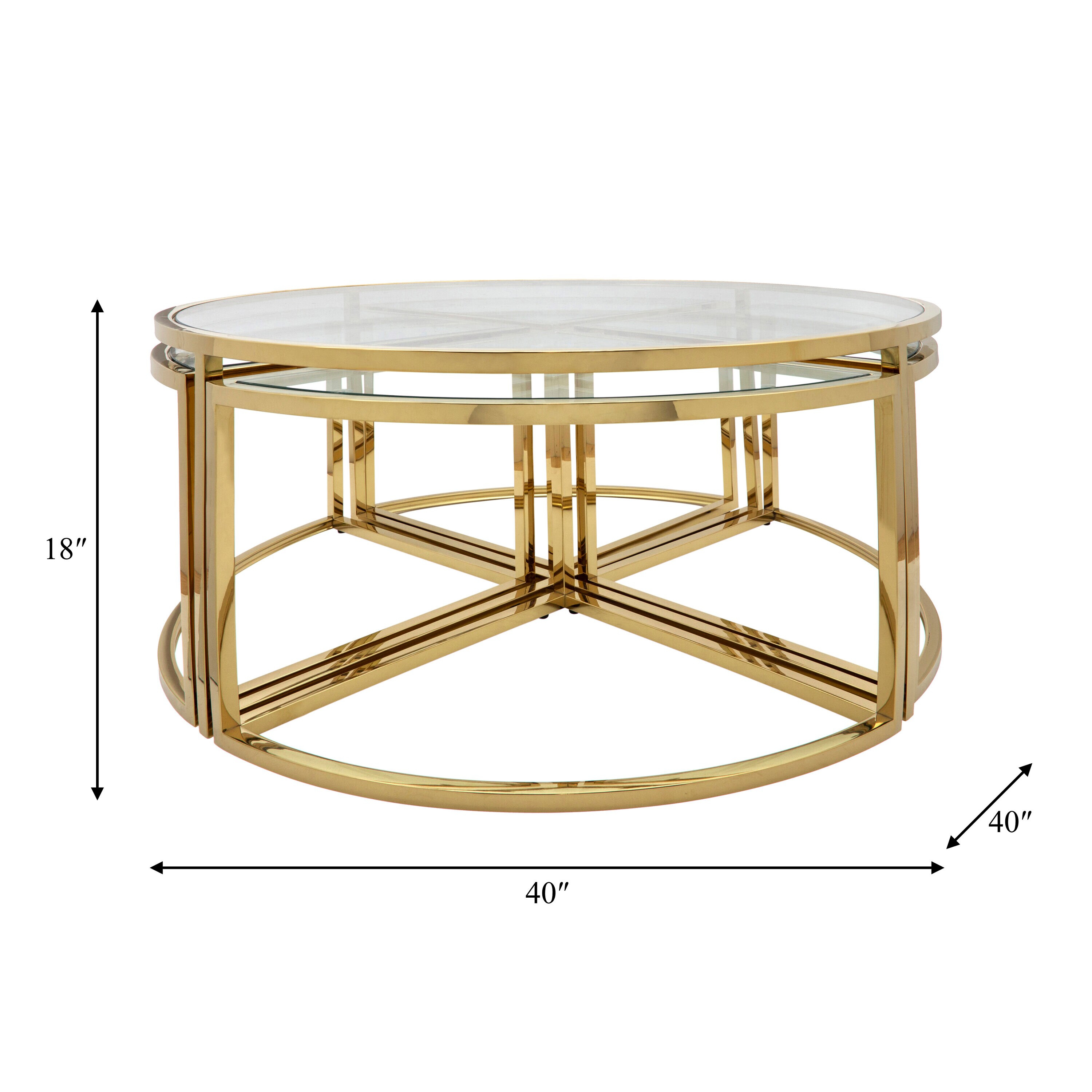 Sagebrook Home 15440-02 Coffee-Tables - View #9