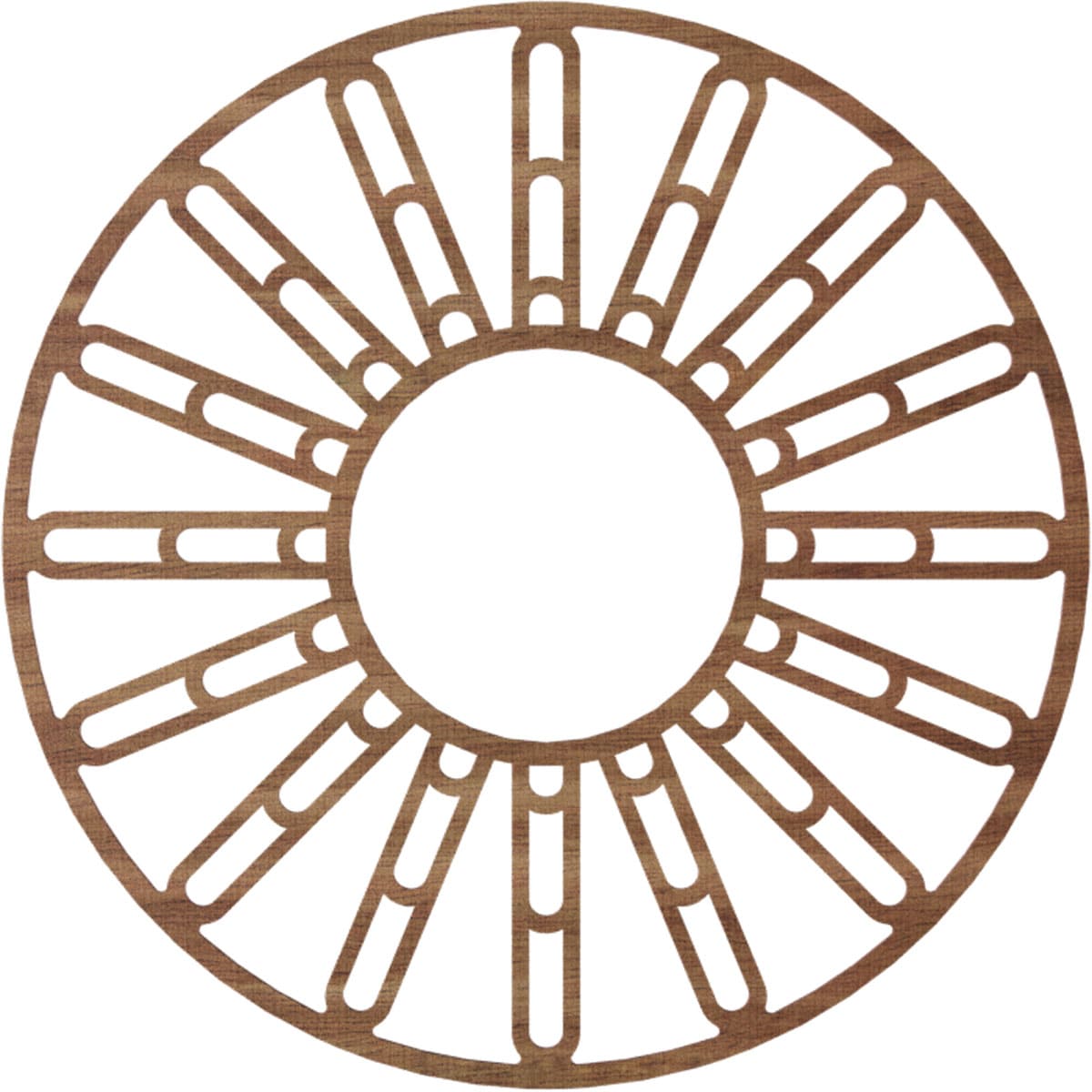 Ekena Millwork CMWP36X36X0250HHWA Ceiling-Medallions - View #4