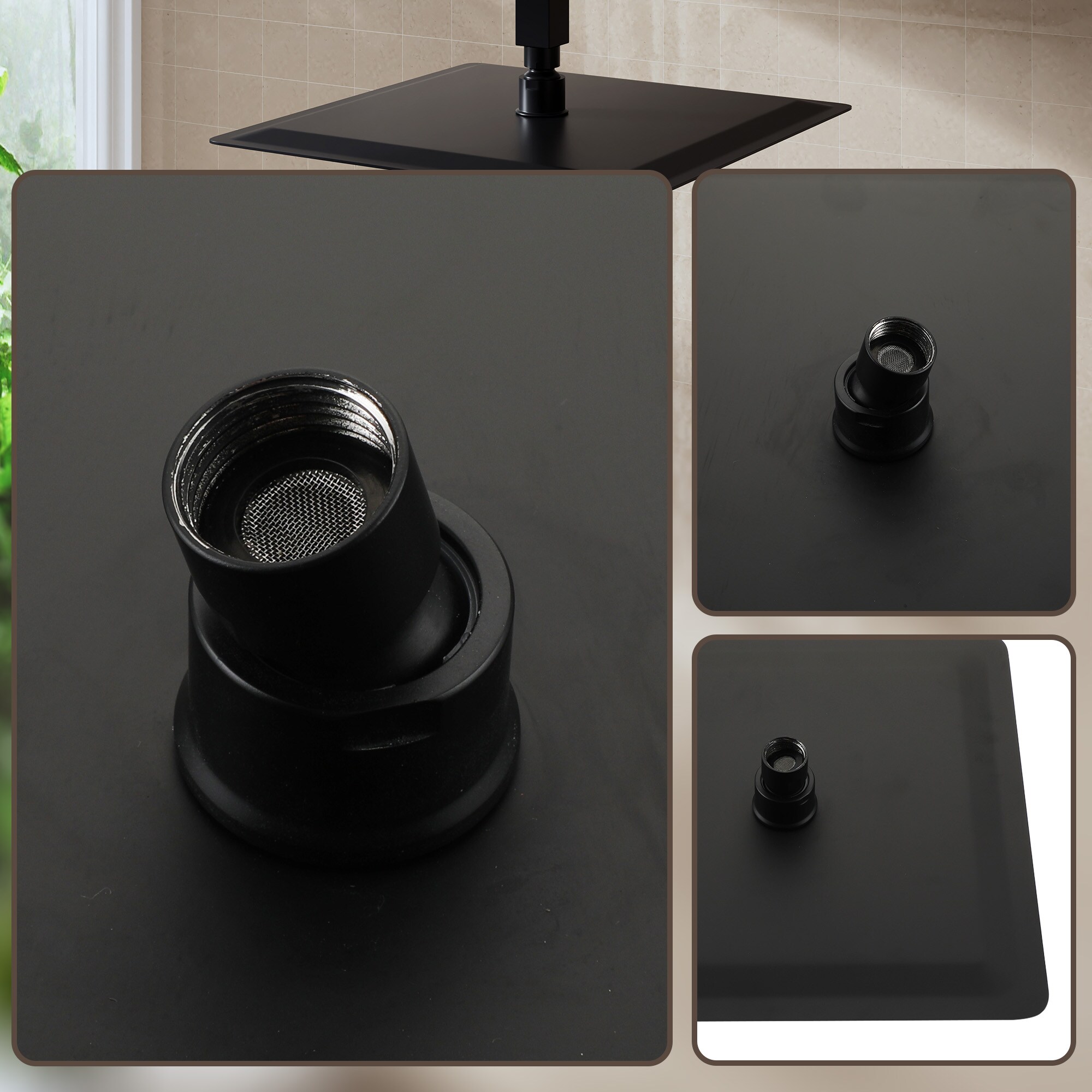 LUCKY ONE MD-RB1205 Fixed-Showerhead - View #6