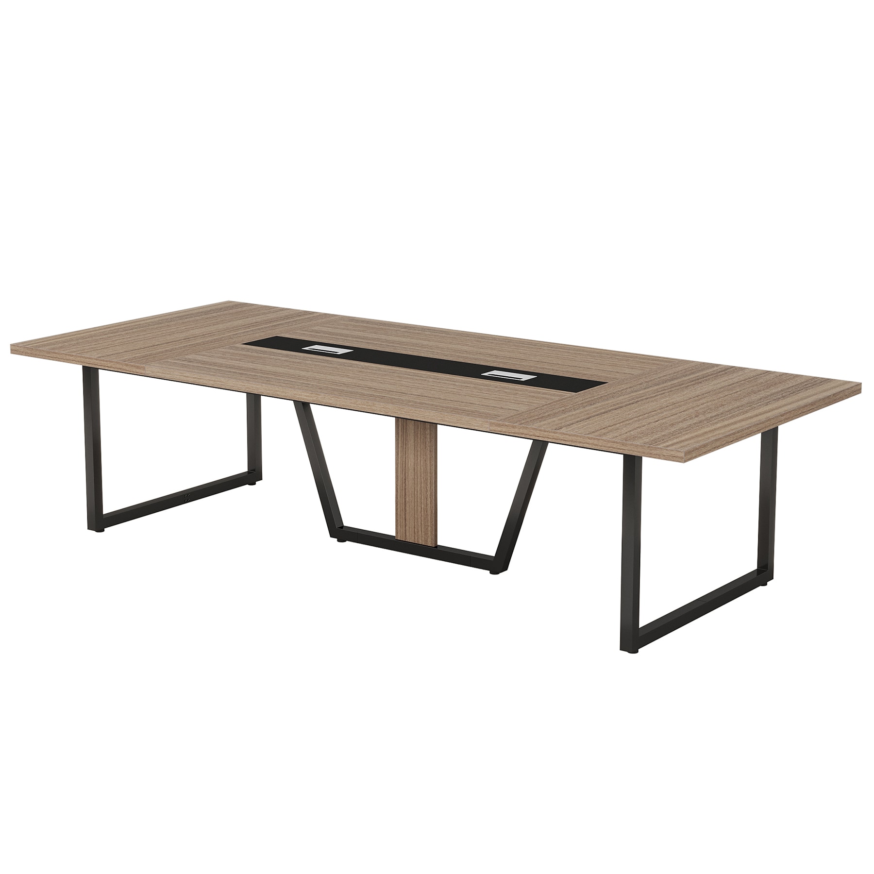 Tribesigns LWFD-XK00729 Office Conference Table Multiple colors/finishes 10 -Person Conference table ( 94.49-in W x 29.53-in H )
