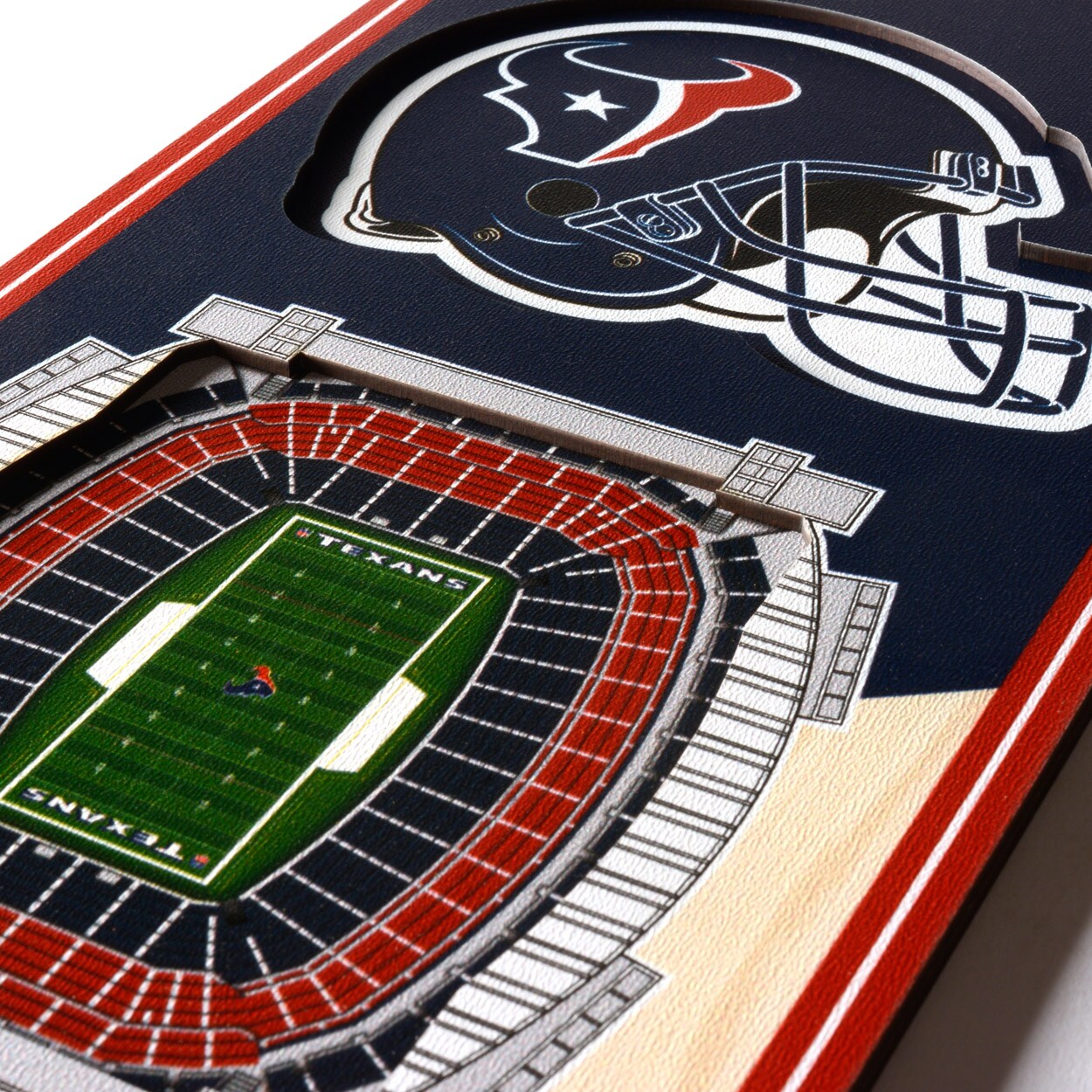 StadiumViews Houston Texans Youthefan Team Colors Floater Frame 13