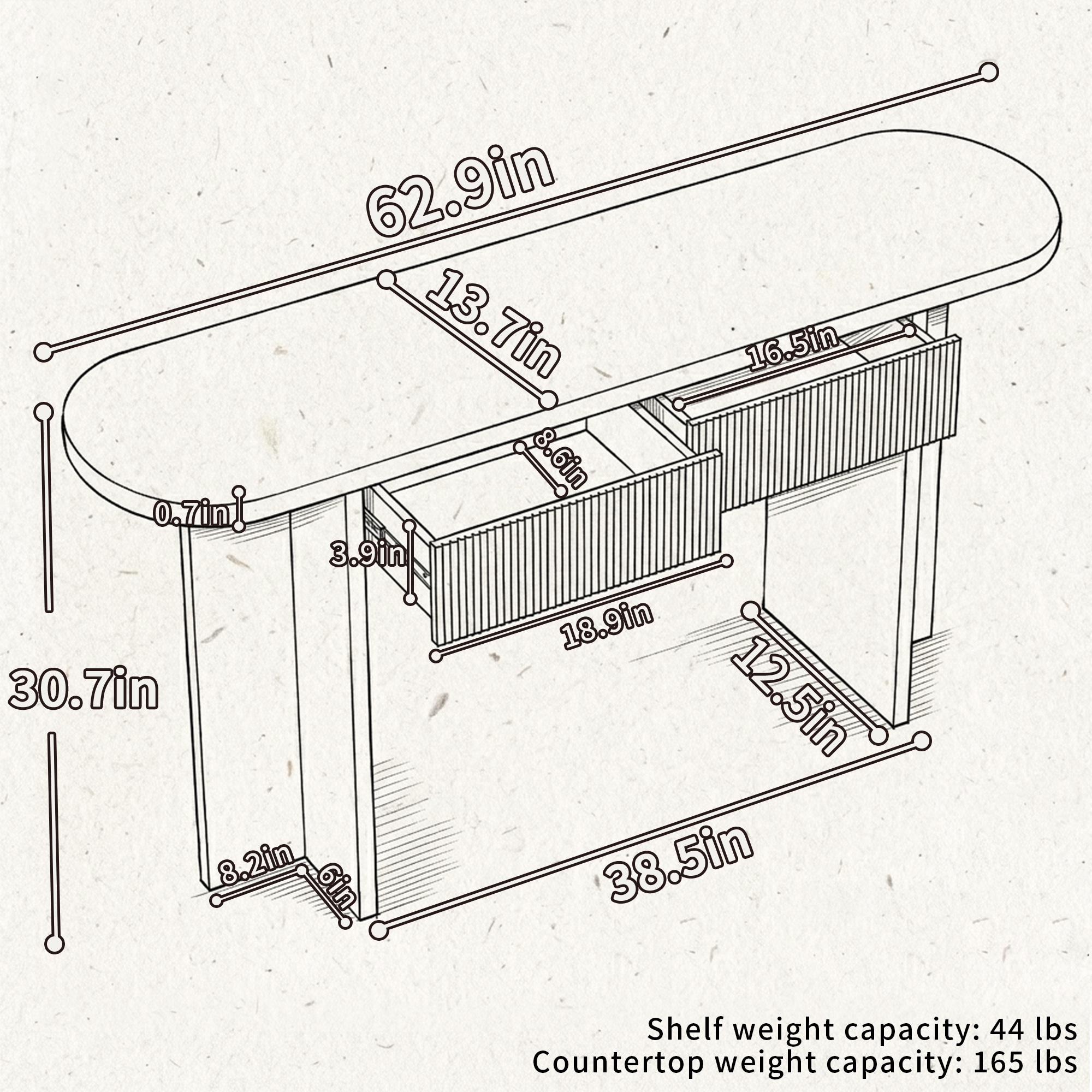 Vynxaria LS0505-276418739 Console-Sofa-Tables - View #2
