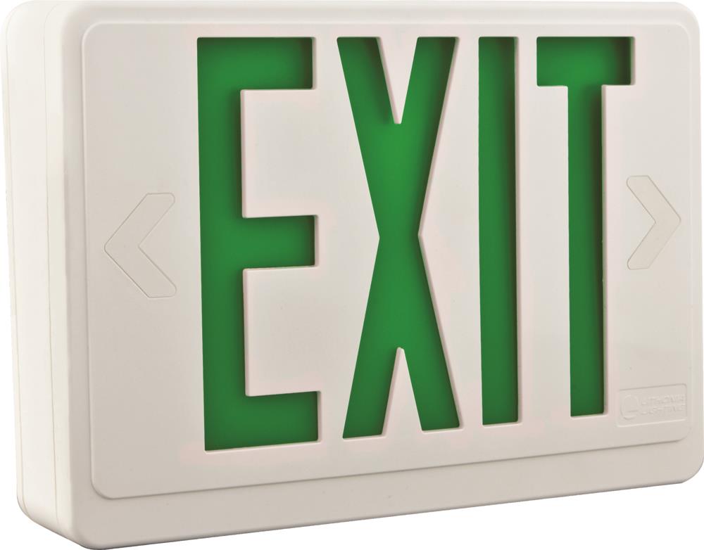 Lithonia Lighting Contractor Select Integrated LED White Exit Sign