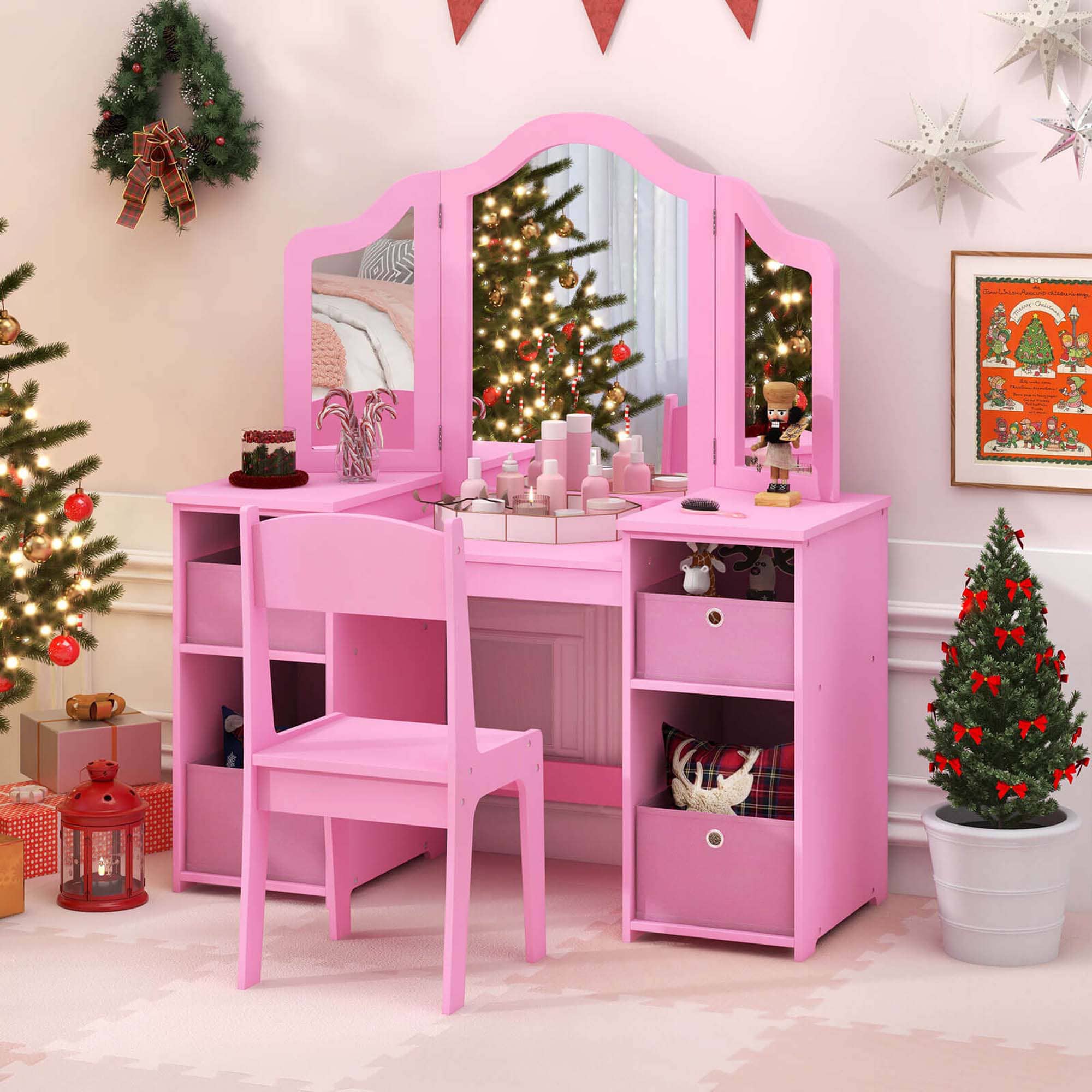 Costway HCST01596 Bedroom-Vanities - View #9