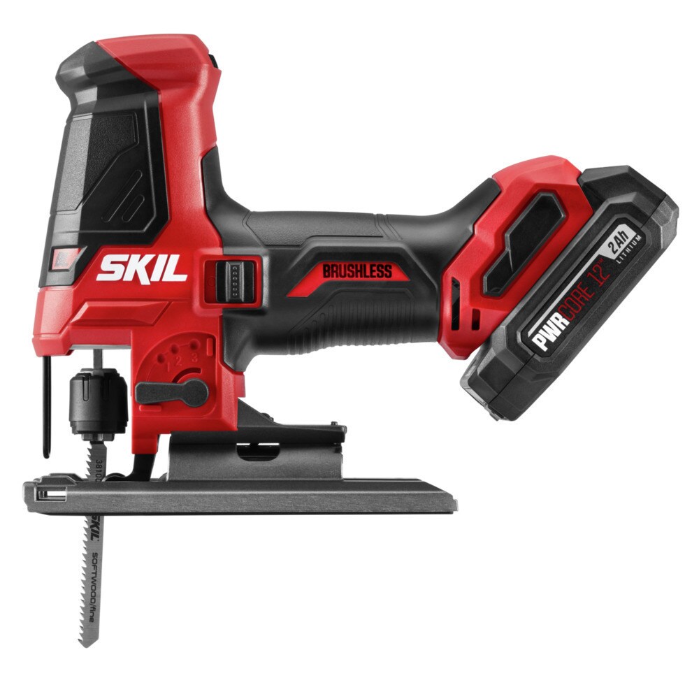 SKIL PWR CORE 12-volt Brushless Variable Keyless Cordless Jigsaw ...