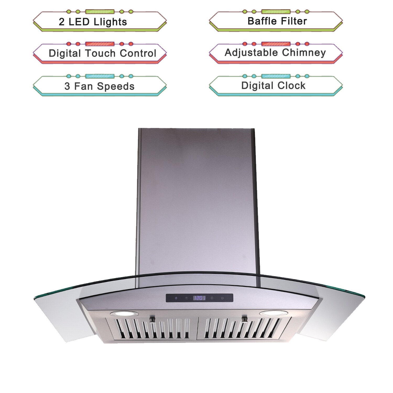 Jeremy Cass LSFSJTDOE18 Wall-Mounted-Range-Hoods - View #7