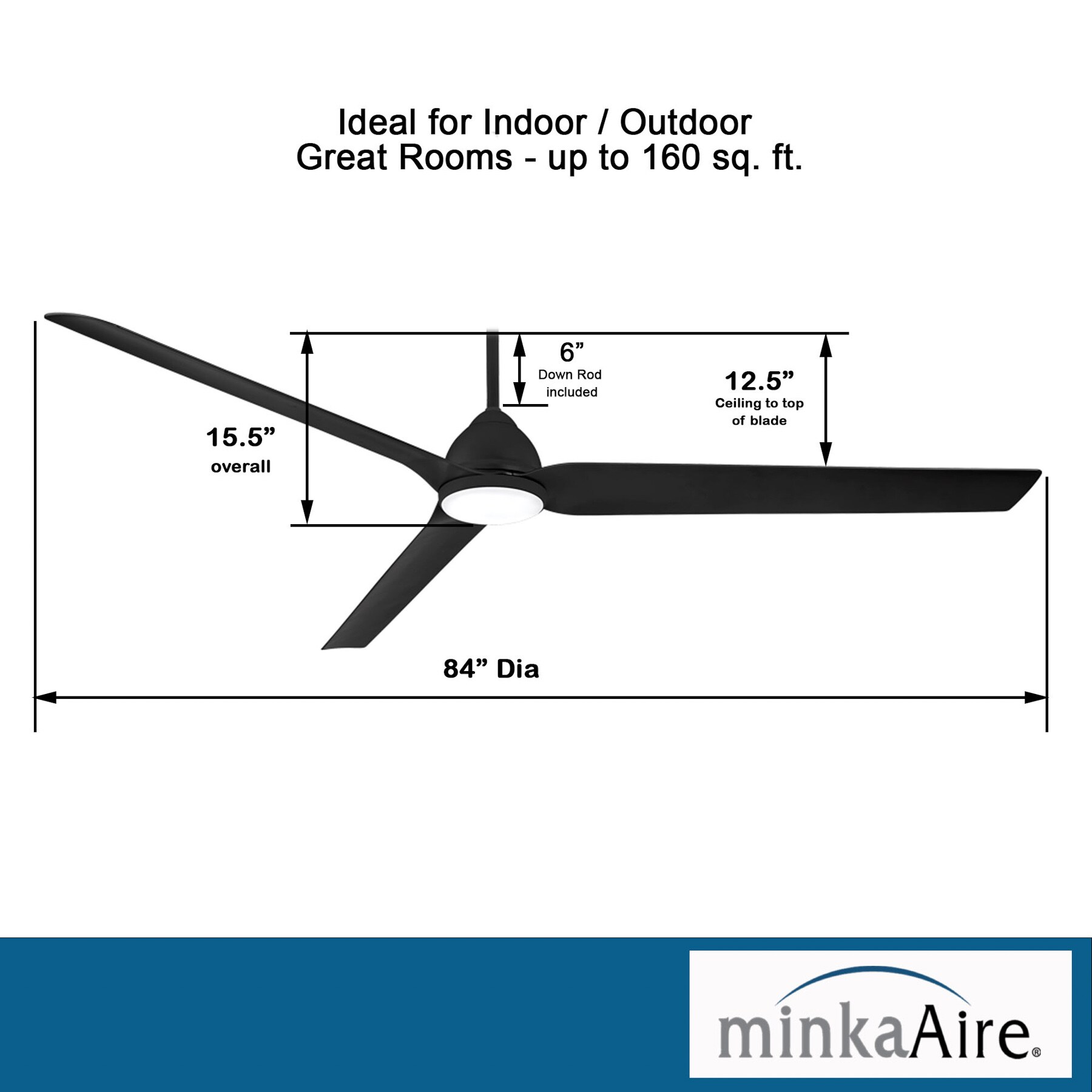 Minka Aire F754L-CL Ceiling-Fans - View #8