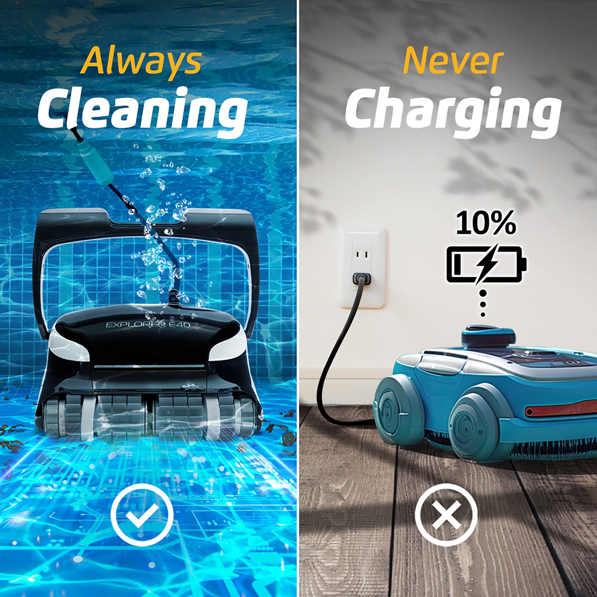 Dolphin EXPLORER E40 Pool-Vacuums - View #5